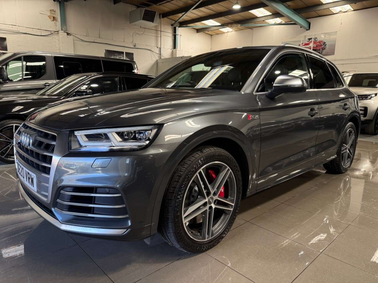 A 2020 AUDI SQ5 3.0 TDI V6 SUV 5dr Diesel Tiptronic quattro Euro 6 (s/s) (347 ps) A 2020 AUDI SQ5 3.0 TDI V6 SUV 5dr Diesel Tiptronic quattro Euro 6 (s/s) (347 ps)