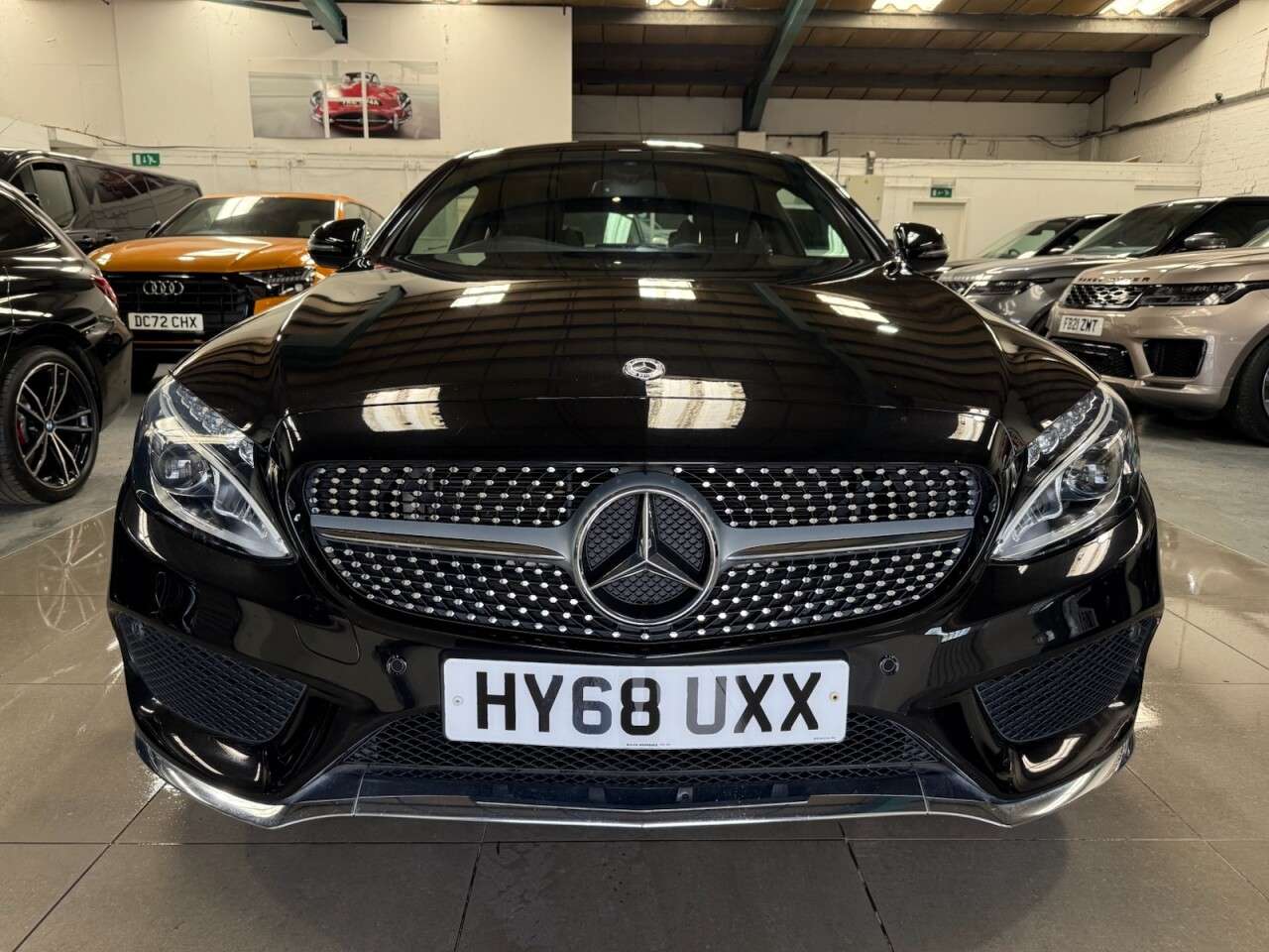 A 2018 MERCEDES-BENZ C-CLASS 2.0 C200 AMG Line (Premium) Coupe 2dr Petrol G-Tronic+ Euro 6 (s/s) (184 ps A 2018 MERCEDES-BENZ C-CLASS 2.0 C200 AMG Line (Premium) Coupe 2dr Petrol G-Tronic+ Euro 6 (s/s) (184 ps