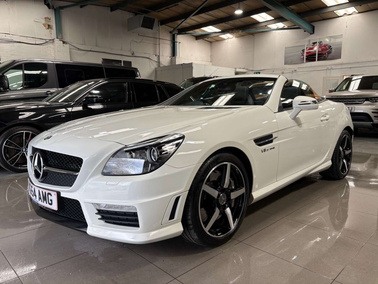 A 2013 MERCEDES-BENZ SLK 5.5 SLK55 V8 AMG Convertible 2dr Petrol SpdS+7GT Euro 5 (s/s) (421 ps) A 2013 MERCEDES-BENZ SLK 5.5 SLK55 V8 AMG Convertible 2dr Petrol SpdS+7GT Euro 5 (s/s) (421 ps)