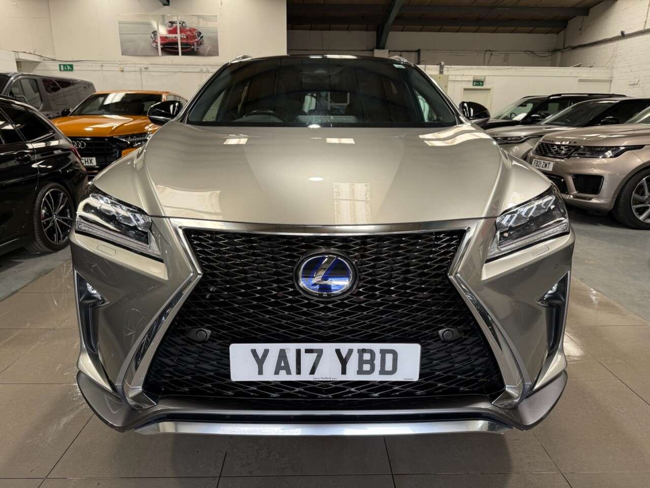 A 2017 LEXUS RX 3.5 450h V6 F Sport SUV 5dr Petrol Hybrid CVT 4WD Euro 6 (s/s) (313 ps) A 2017 LEXUS RX 3.5 450h V6 F Sport SUV 5dr Petrol Hybrid CVT 4WD Euro 6 (s/s) (313 ps)