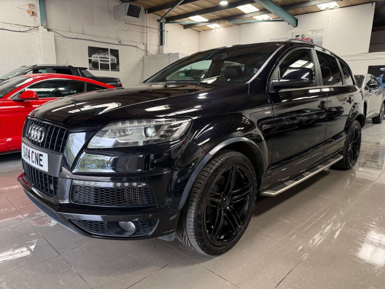 A 2014 AUDI Q7 3.0 TDI V6 S line Plus SUV 5dr Diesel Tiptronic quattro Euro 5 (s/s) (245 p A 2014 AUDI Q7 3.0 TDI V6 S line Plus SUV 5dr Diesel Tiptronic quattro Euro 5 (s/s) (245 p