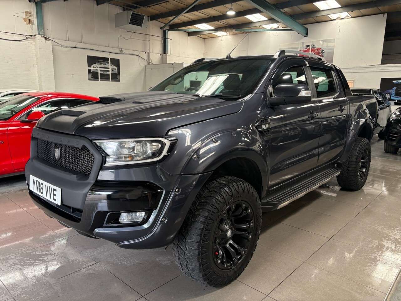 A 2018 FORD RANGER 3.2 TDCi Wildtrak Pickup Double Cab 4dr Diesel Auto 4WD Euro 5 (200 ps) A 2018 FORD RANGER 3.2 TDCi Wildtrak Pickup Double Cab 4dr Diesel Auto 4WD Euro 5 (200 ps)