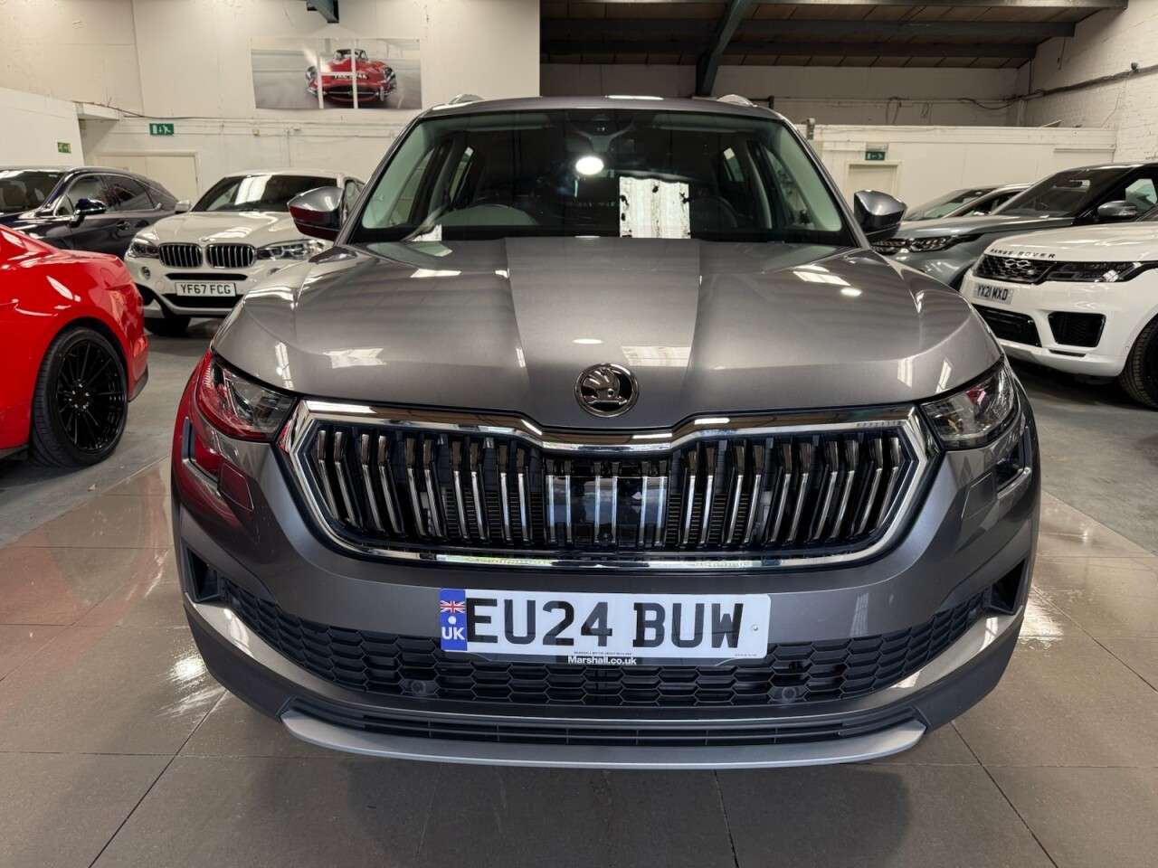 A 2024 SKODA KODIAQ 1.5 TSI ACT SE L Executive SUV 5dr Petrol DSG Euro 6 (s/s) (7 Seat) (150 ps A 2024 SKODA KODIAQ 1.5 TSI ACT SE L Executive SUV 5dr Petrol DSG Euro 6 (s/s) (7 Seat) (150 ps