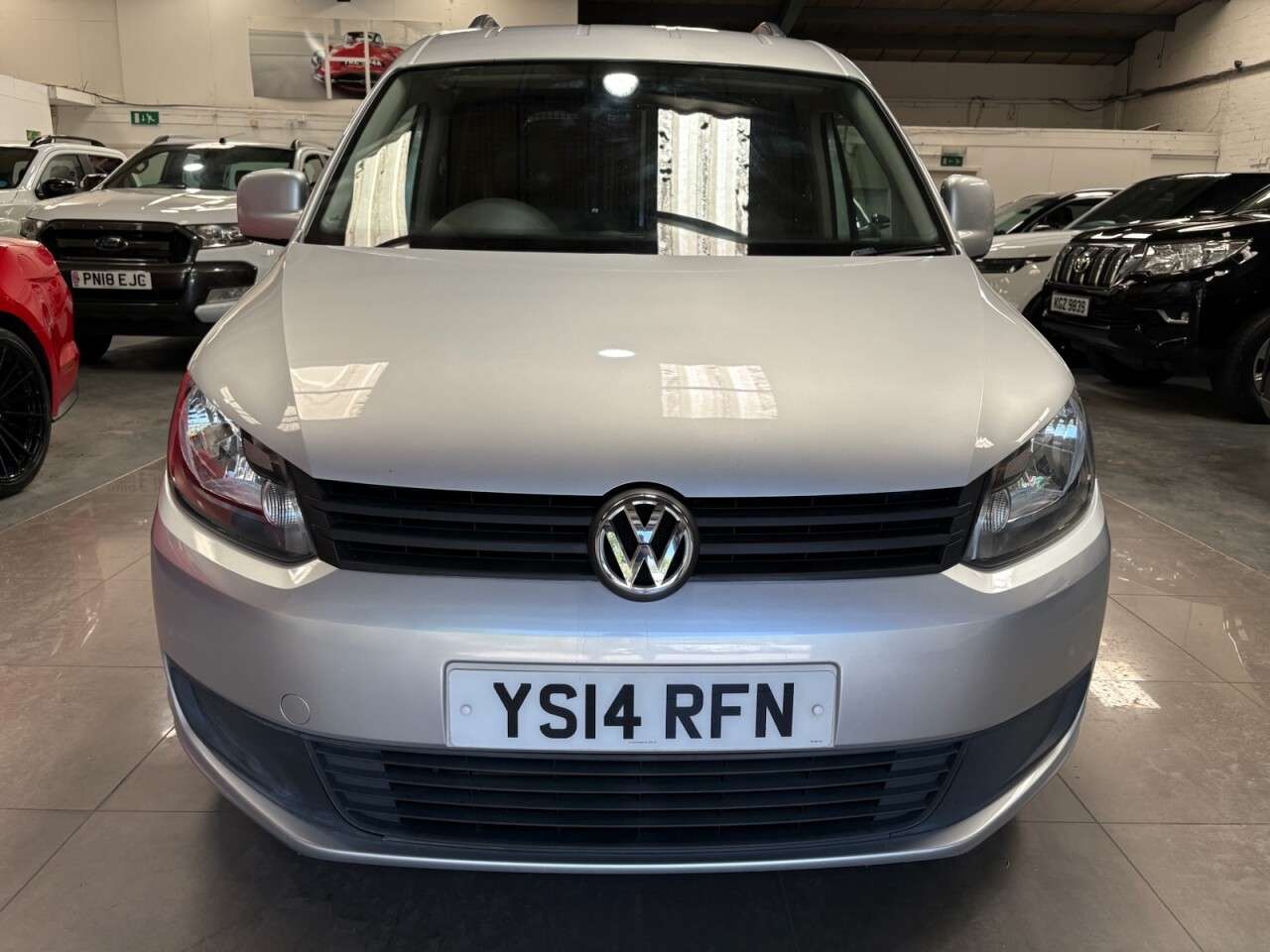 A 2014 VOLKSWAGEN CADDY 1.6 TDI BlueMotion Tech C20 Trendline Panel Van 4dr Diesel Manual L1 H1 (13 A 2014 VOLKSWAGEN CADDY 1.6 TDI BlueMotion Tech C20 Trendline Panel Van 4dr Diesel Manual L1 H1 (13