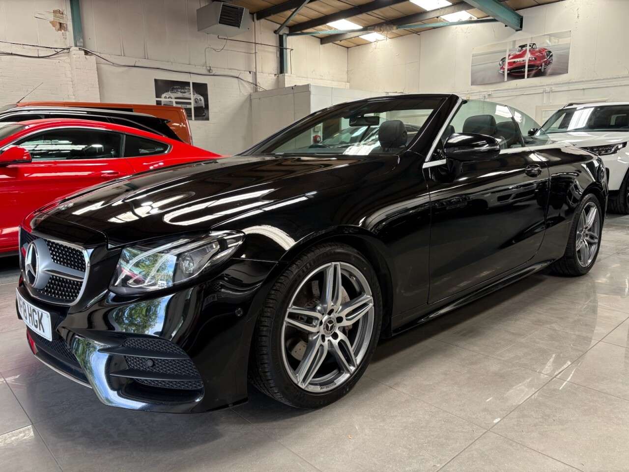 A 2018 MERCEDES-BENZ E CLASS 2.0 E220d AMG Line Cabriolet 2dr Diesel G-Tronic+ Euro 6 (s/s) (194 ps) A 2018 MERCEDES-BENZ E CLASS 2.0 E220d AMG Line Cabriolet 2dr Diesel G-Tronic+ Euro 6 (s/s) (194 ps)