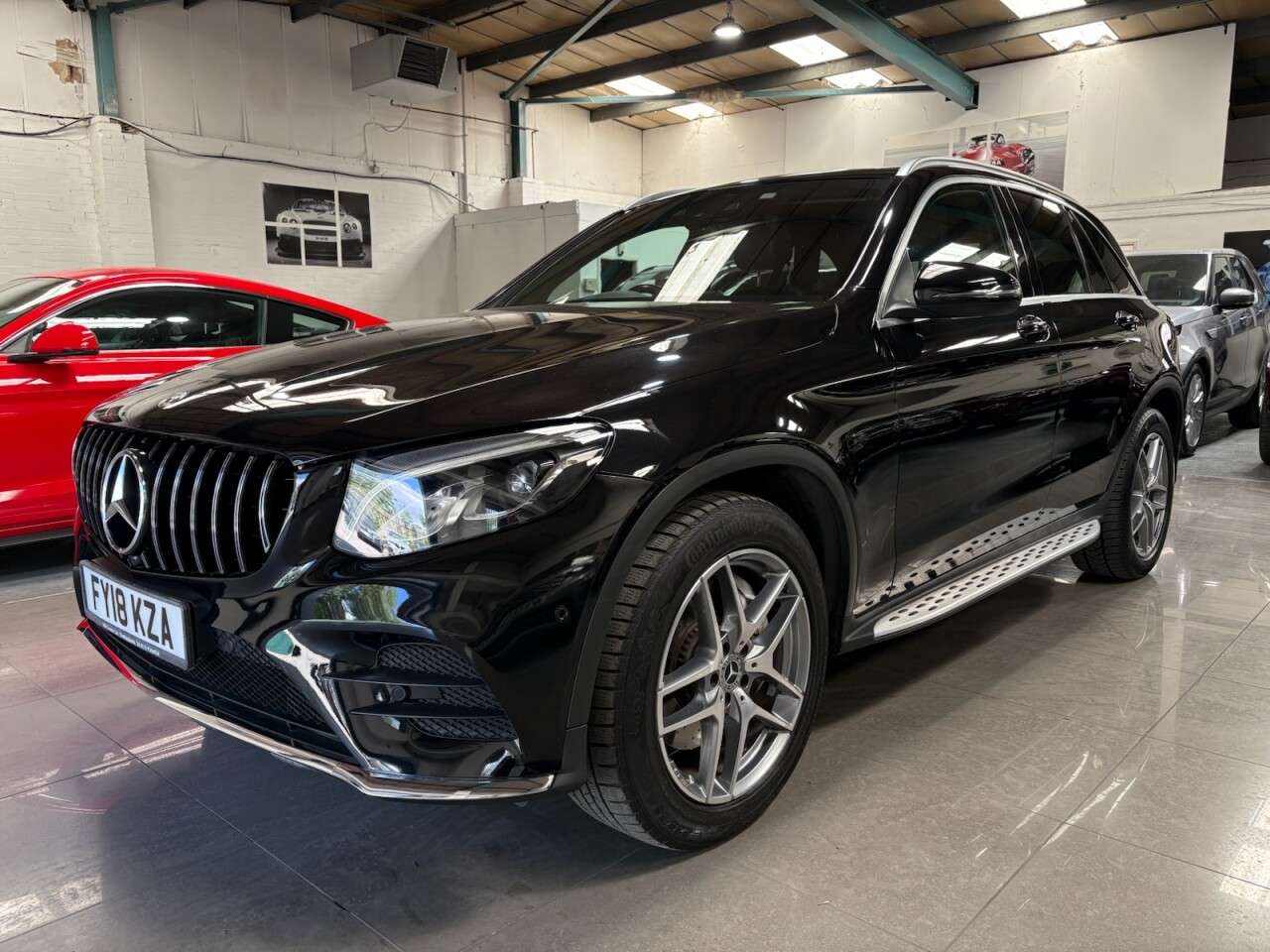 A 2018 MERCEDES-BENZ GLC 2.1 GLC220d AMG Line (Premium) SUV 5dr Diesel G-Tronic+ 4MATIC Euro 6 (s/s) A 2018 MERCEDES-BENZ GLC 2.1 GLC220d AMG Line (Premium) SUV 5dr Diesel G-Tronic+ 4MATIC Euro 6 (s/s)