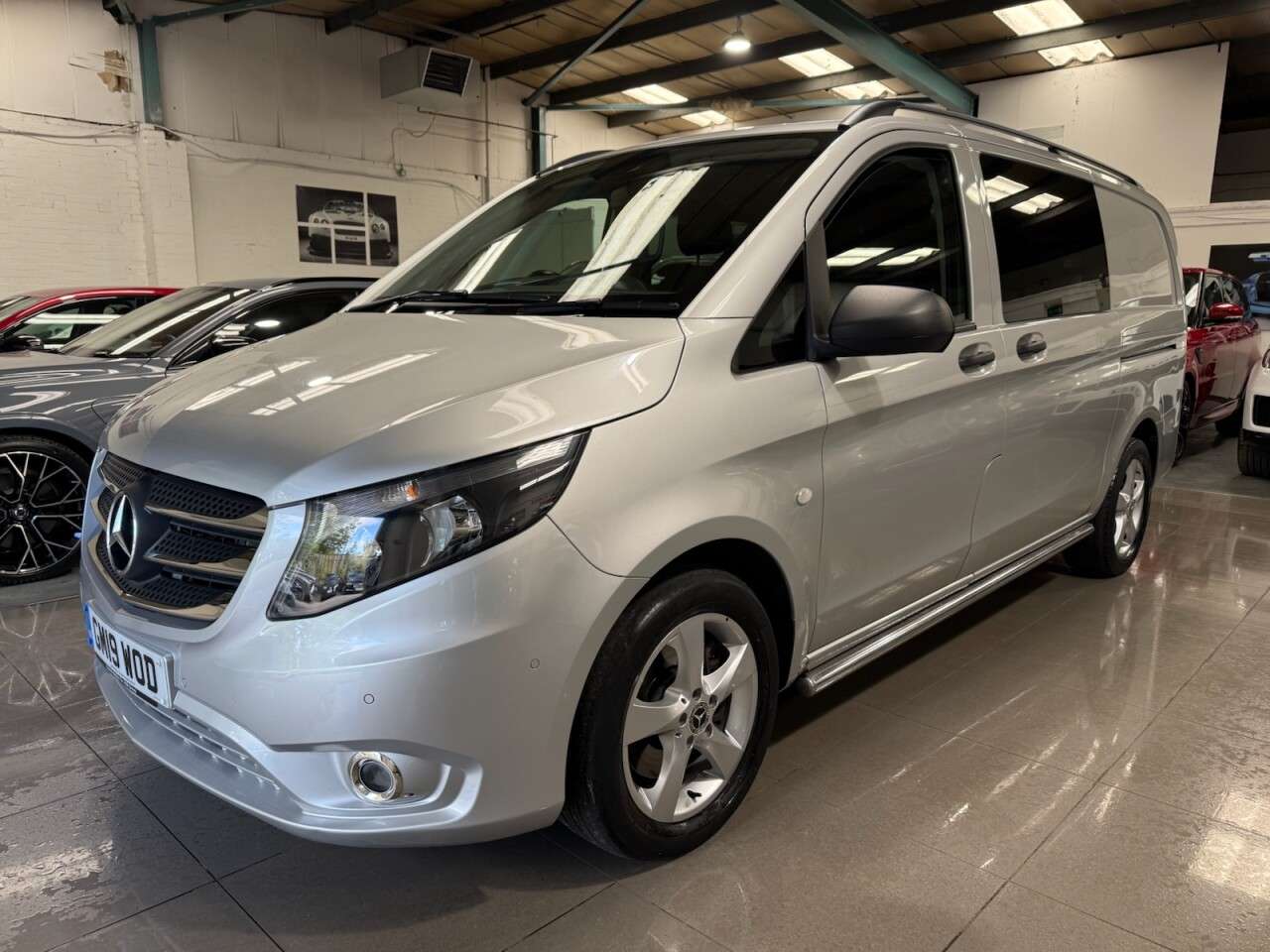 A 2019 MERCEDES-BENZ VITO 2.1 119 CDI BlueTEC Sport Crew Van Double Cab 5dr Diesel G-Tronic+ RWD L2 E A 2019 MERCEDES-BENZ VITO 2.1 119 CDI BlueTEC Sport Crew Van Double Cab 5dr Diesel G-Tronic+ RWD L2 E