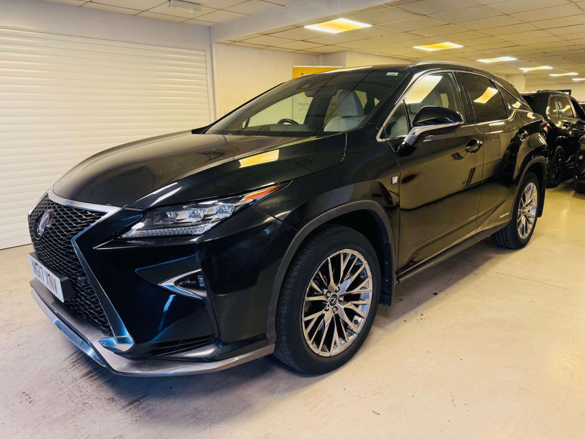 A 2017 LEXUS RX 3.5 450h V6 F Sport CVT 4WD Euro 6 (s/s) 5dr A 2017 LEXUS RX 3.5 450h V6 F Sport CVT 4WD Euro 6 (s/s) 5dr