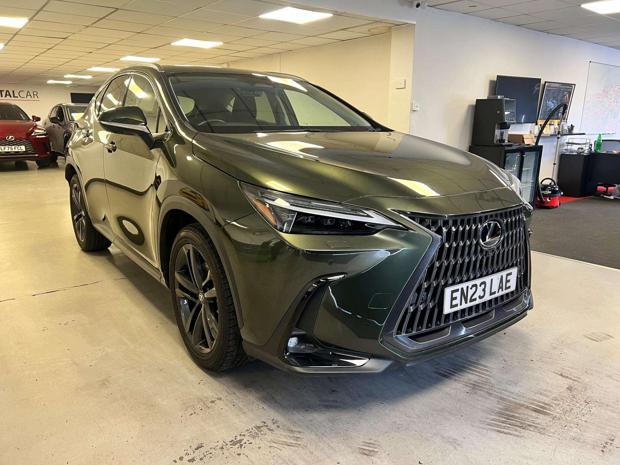 A 2023 LEXUS NX 2.5 450h+ 18.1kWh E-CVT 4WD Euro 6 (s/s) 5dr A 2023 LEXUS NX 2.5 450h+ 18.1kWh E-CVT 4WD Euro 6 (s/s) 5dr