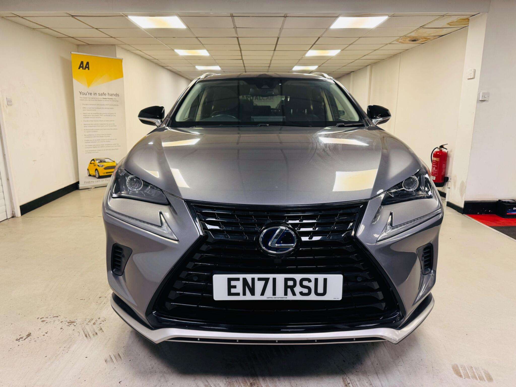 A 2021 LEXUS NX 2.5 300h GPF E-CVT 4WD Euro 6 (s/s) 5dr A 2021 LEXUS NX 2.5 300h GPF E-CVT 4WD Euro 6 (s/s) 5dr