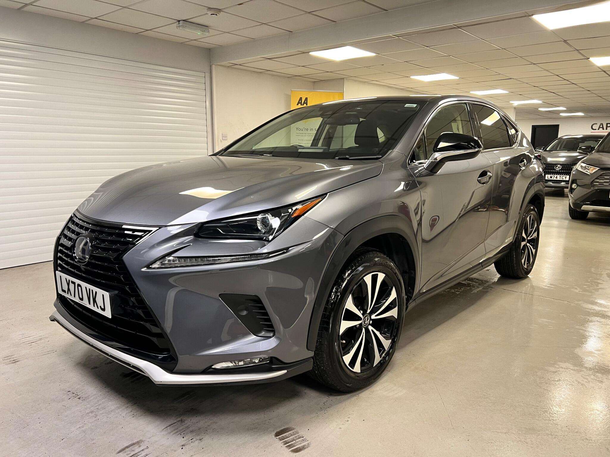 A 2020 LEXUS NX 2.5 300h GPF E-CVT 4WD Euro 6 (s/s) 5dr A 2020 LEXUS NX 2.5 300h GPF E-CVT 4WD Euro 6 (s/s) 5dr