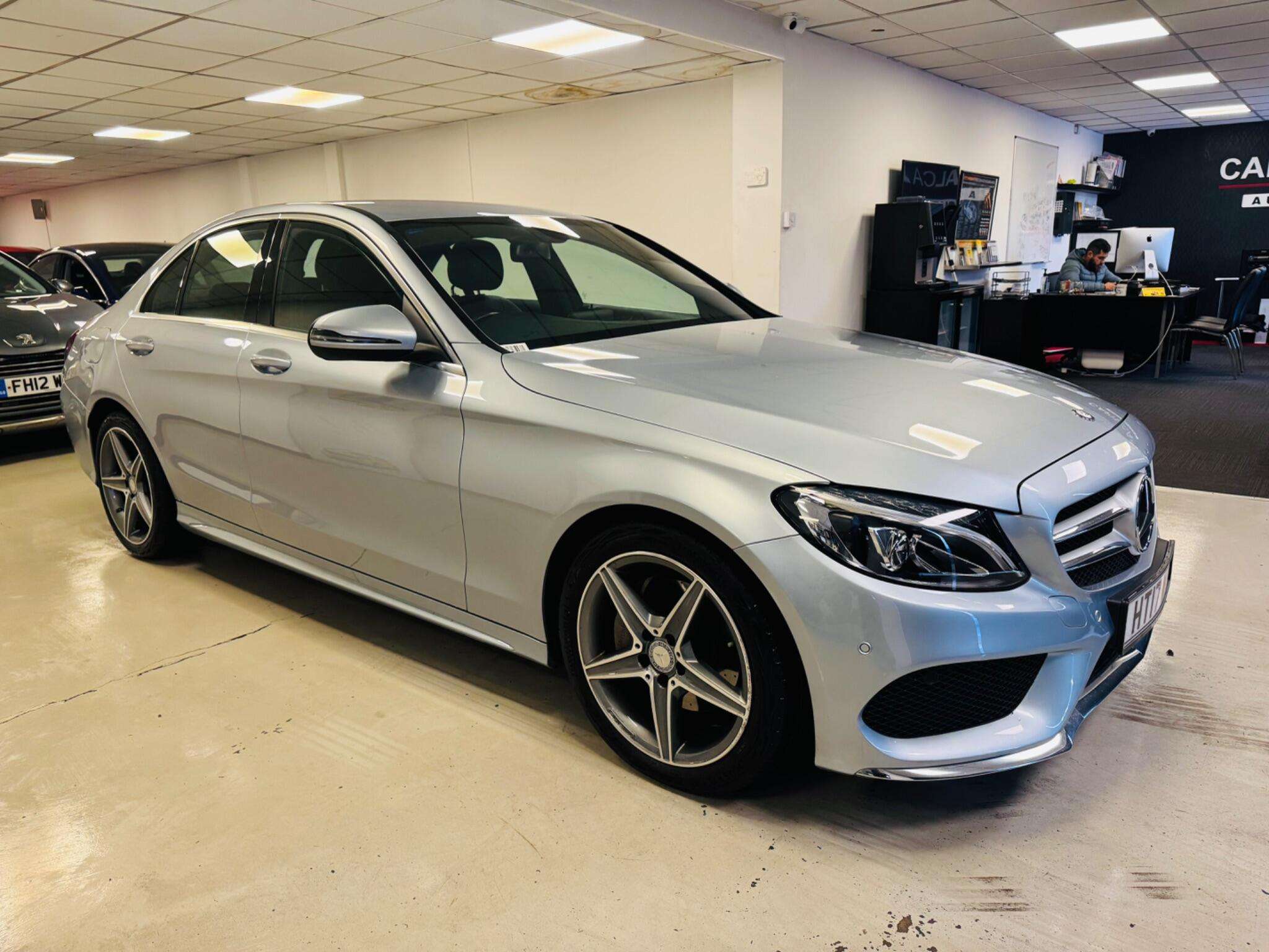 A 2017 MERCEDES-BENZ C CLASS 1.6 C200d AMG Line G-Tronic+ Euro 6 (s/s) 4dr A 2017 MERCEDES-BENZ C CLASS 1.6 C200d AMG Line G-Tronic+ Euro 6 (s/s) 4dr