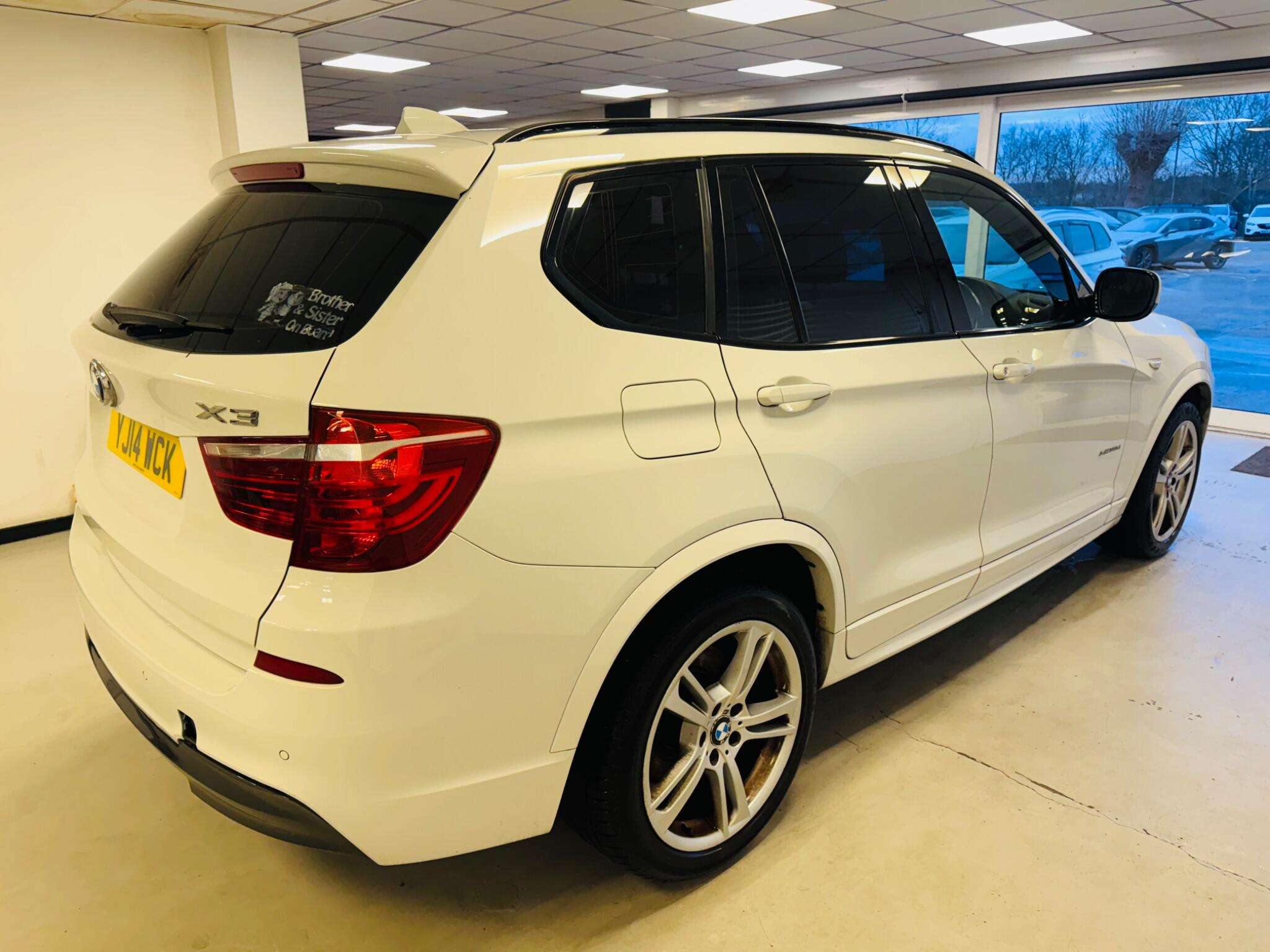 A 2014 BMW X3 2.0 20d M Sport Auto xDrive Euro 5 (s/s) 5dr A 2014 BMW X3 2.0 20d M Sport Auto xDrive Euro 5 (s/s) 5dr