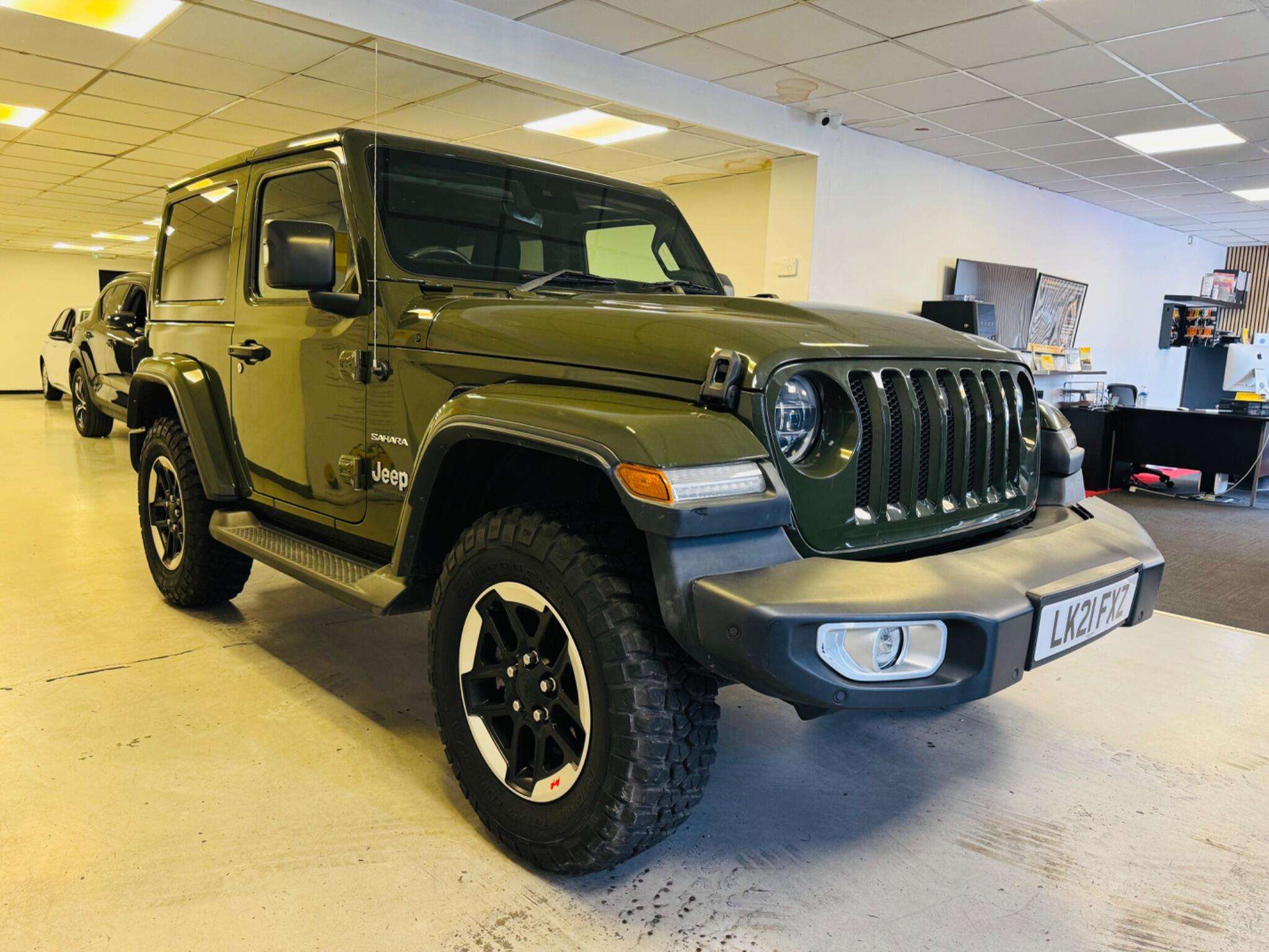 A 2021 JEEP WRANGLER 2.0 GME Sahara Auto 4WD Euro 6 (s/s) 2dr A 2021 JEEP WRANGLER 2.0 GME Sahara Auto 4WD Euro 6 (s/s) 2dr