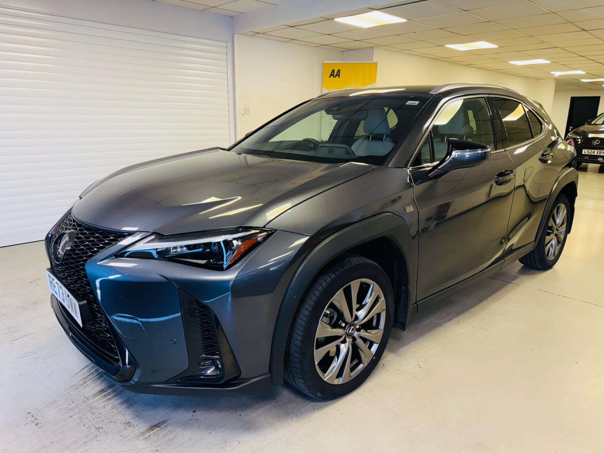 A 2023 LEXUS UX 2.0 250h F Sport Design E-CVT Euro 6 (s/s) 5dr A 2023 LEXUS UX 2.0 250h F Sport Design E-CVT Euro 6 (s/s) 5dr