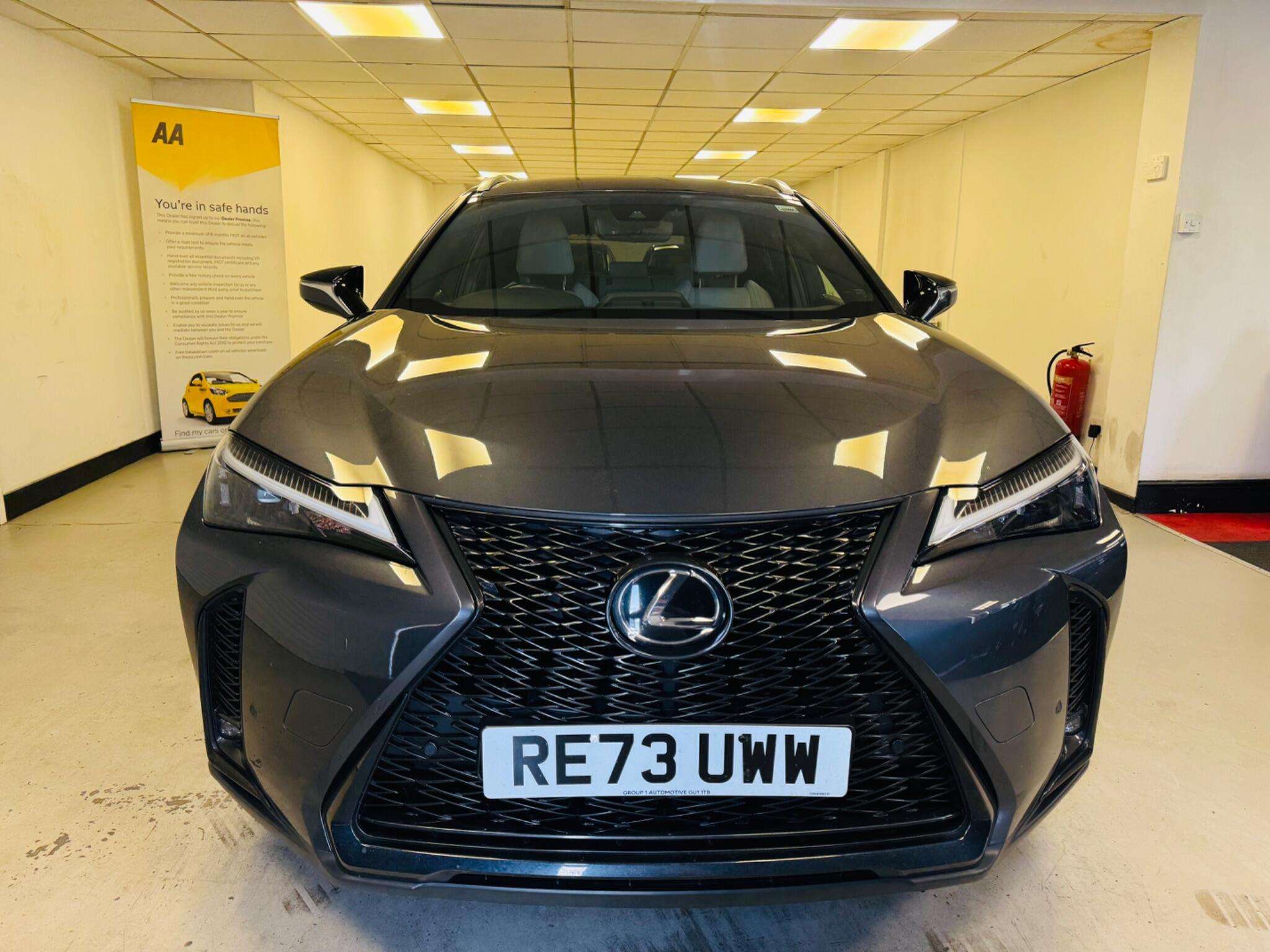 A 2023 LEXUS UX 2.0 250h F Sport Design E-CVT Euro 6 (s/s) 5dr A 2023 LEXUS UX 2.0 250h F Sport Design E-CVT Euro 6 (s/s) 5dr