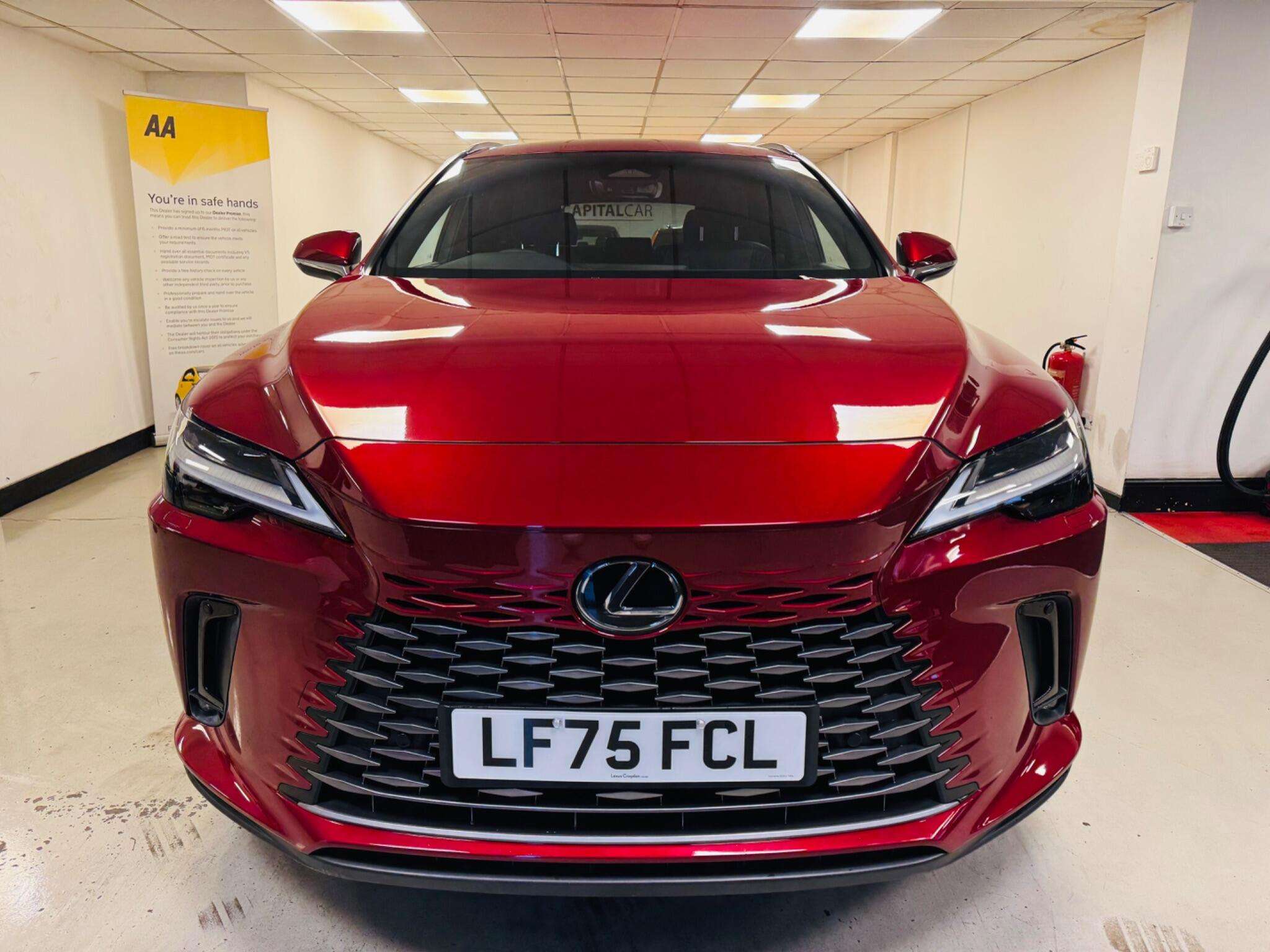 A 2025 LEXUS RX 2.5 450h+ 18.1kWh Prem E-CVT 4WD Euro 6 (s/s) 5dr A 2025 LEXUS RX 2.5 450h+ 18.1kWh Prem E-CVT 4WD Euro 6 (s/s) 5dr