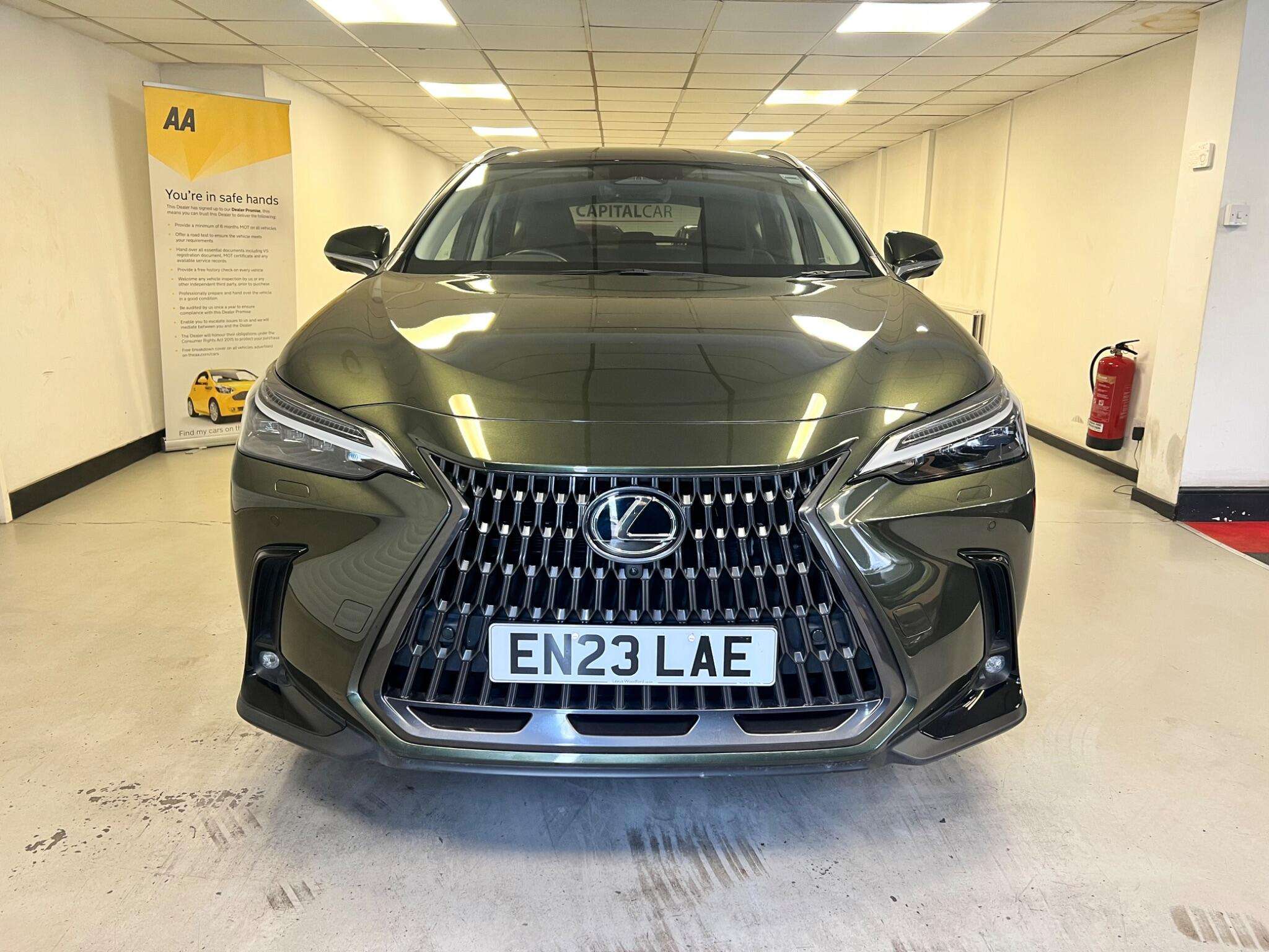 A 2023 LEXUS NX 2.5 450h+ 18.1kWh E-CVT 4WD Euro 6 (s/s) 5dr A 2023 LEXUS NX 2.5 450h+ 18.1kWh E-CVT 4WD Euro 6 (s/s) 5dr