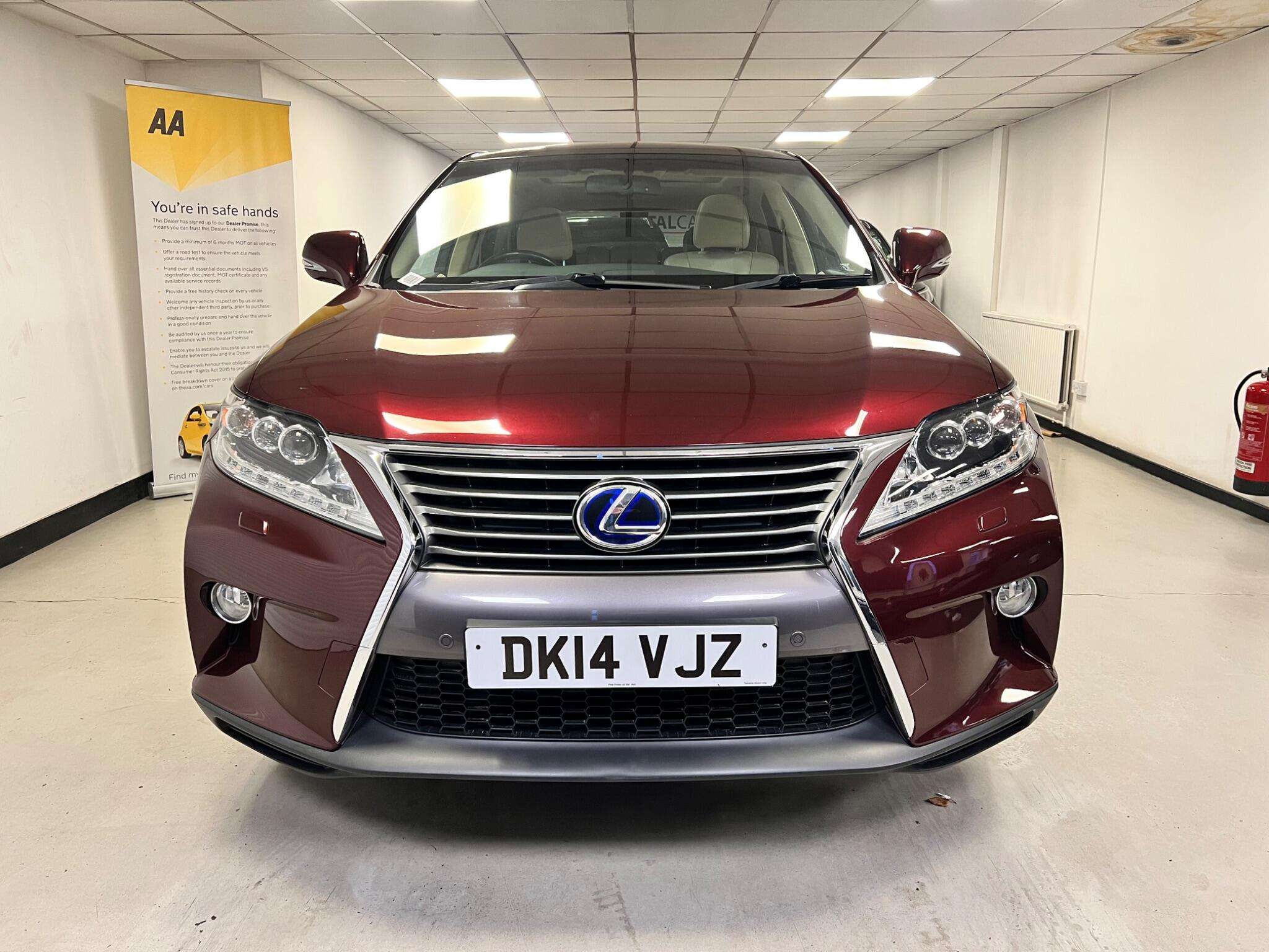 A 2014 LEXUS RX 3.5 450h V6 Advance CVT 4WD Euro 5 (s/s) 5dr (Pan Roof) A 2014 LEXUS RX 3.5 450h V6 Advance CVT 4WD Euro 5 (s/s) 5dr (Pan Roof)