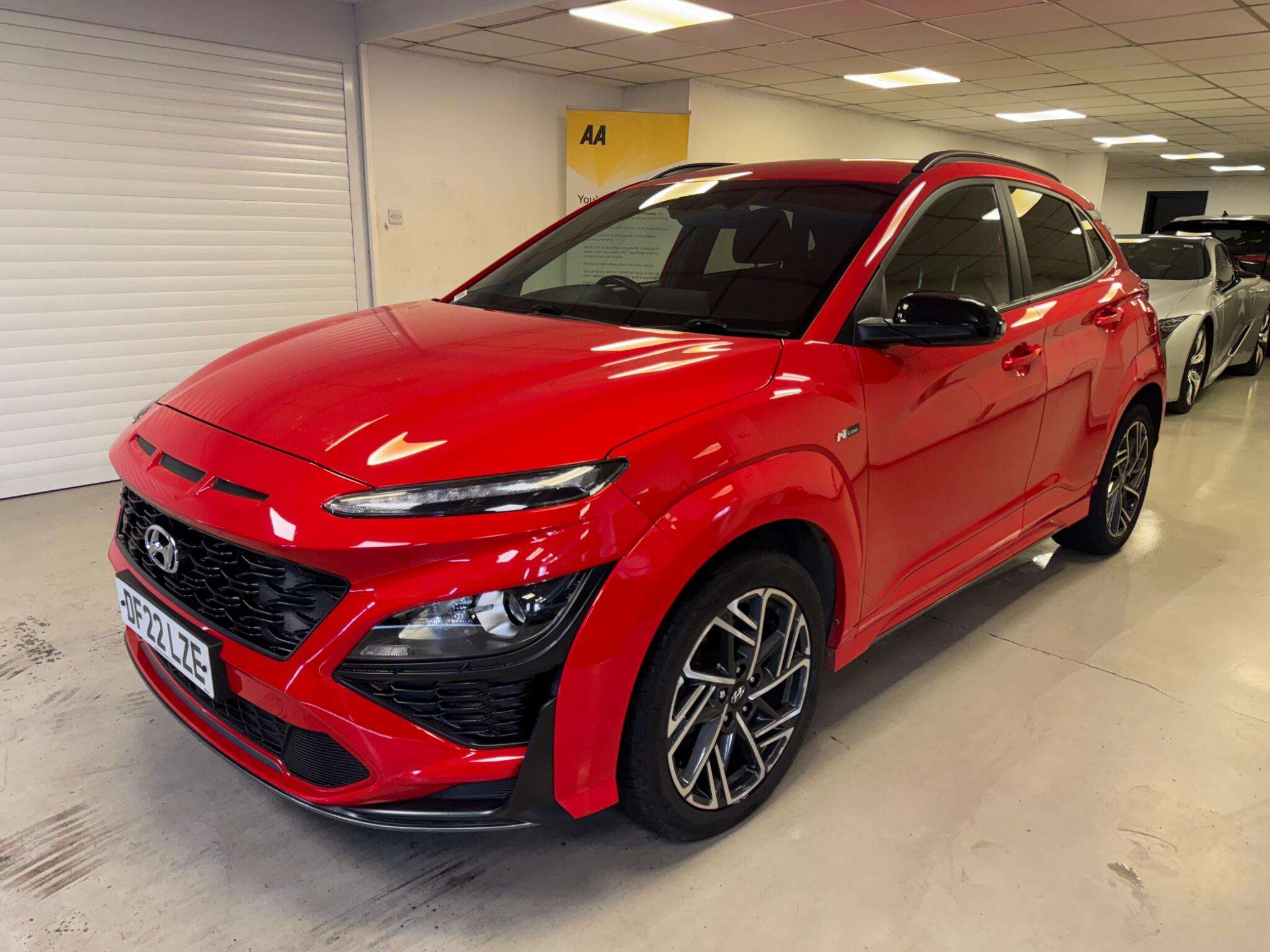A 2022 HYUNDAI KONA 1.0 T-GDi MHEV N Line Euro 6 (s/s) 5dr A 2022 HYUNDAI KONA 1.0 T-GDi MHEV N Line Euro 6 (s/s) 5dr