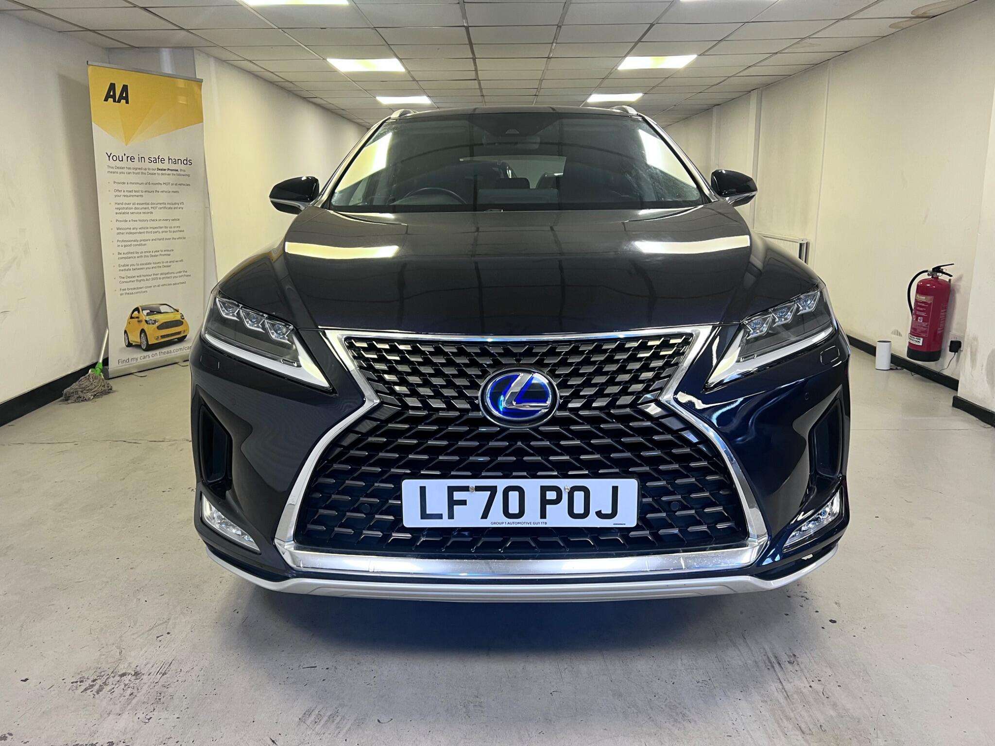 A 2020 LEXUS RX 3.5 450h V6 E-CVT 4WD Euro 6 (s/s) 5dr A 2020 LEXUS RX 3.5 450h V6 E-CVT 4WD Euro 6 (s/s) 5dr