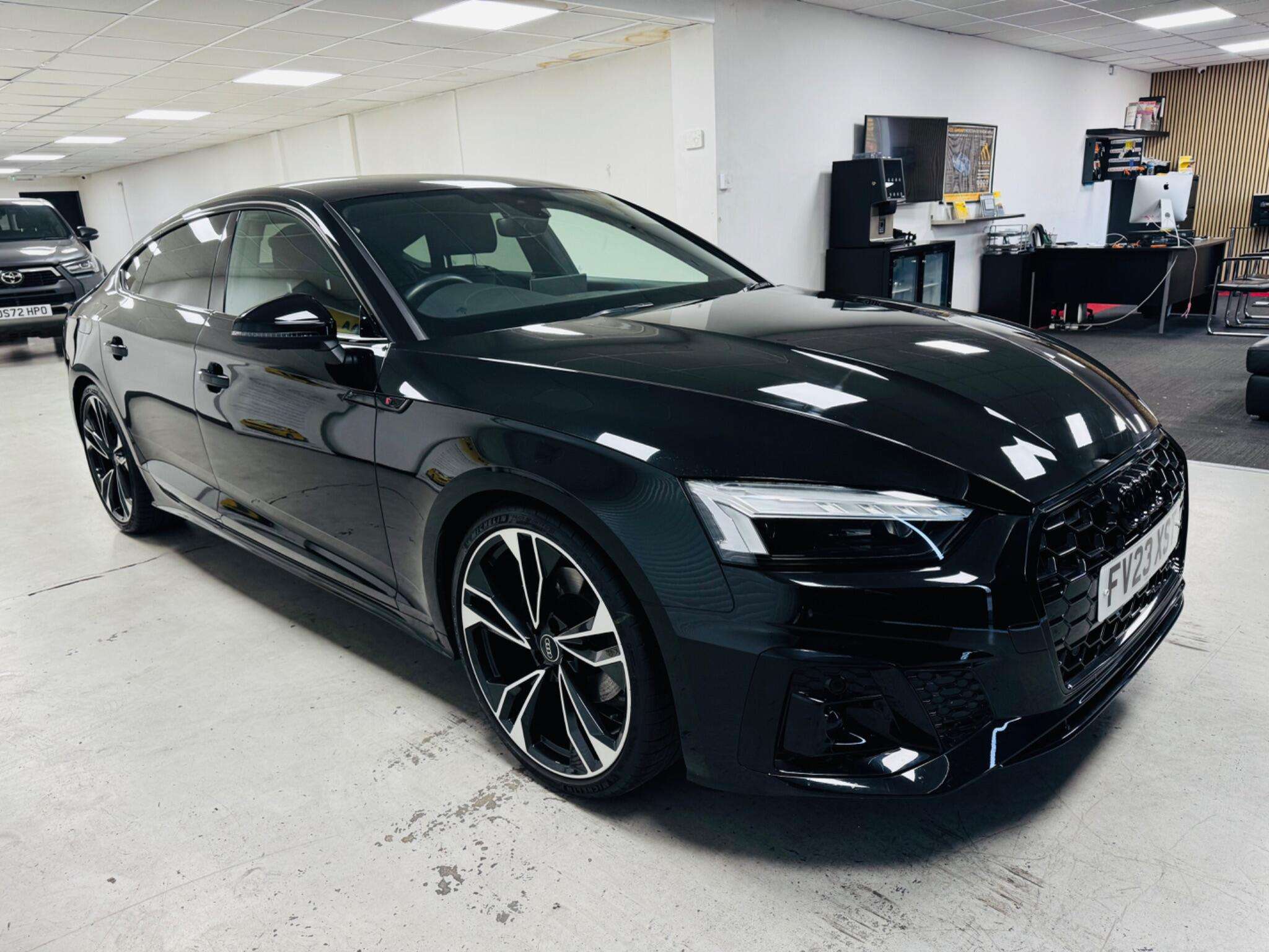 A 2023 AUDI A5 2.0 TFSI 35 Black Edition Sportback S Tronic Euro 6 (s/s) 5dr A 2023 AUDI A5 2.0 TFSI 35 Black Edition Sportback S Tronic Euro 6 (s/s) 5dr