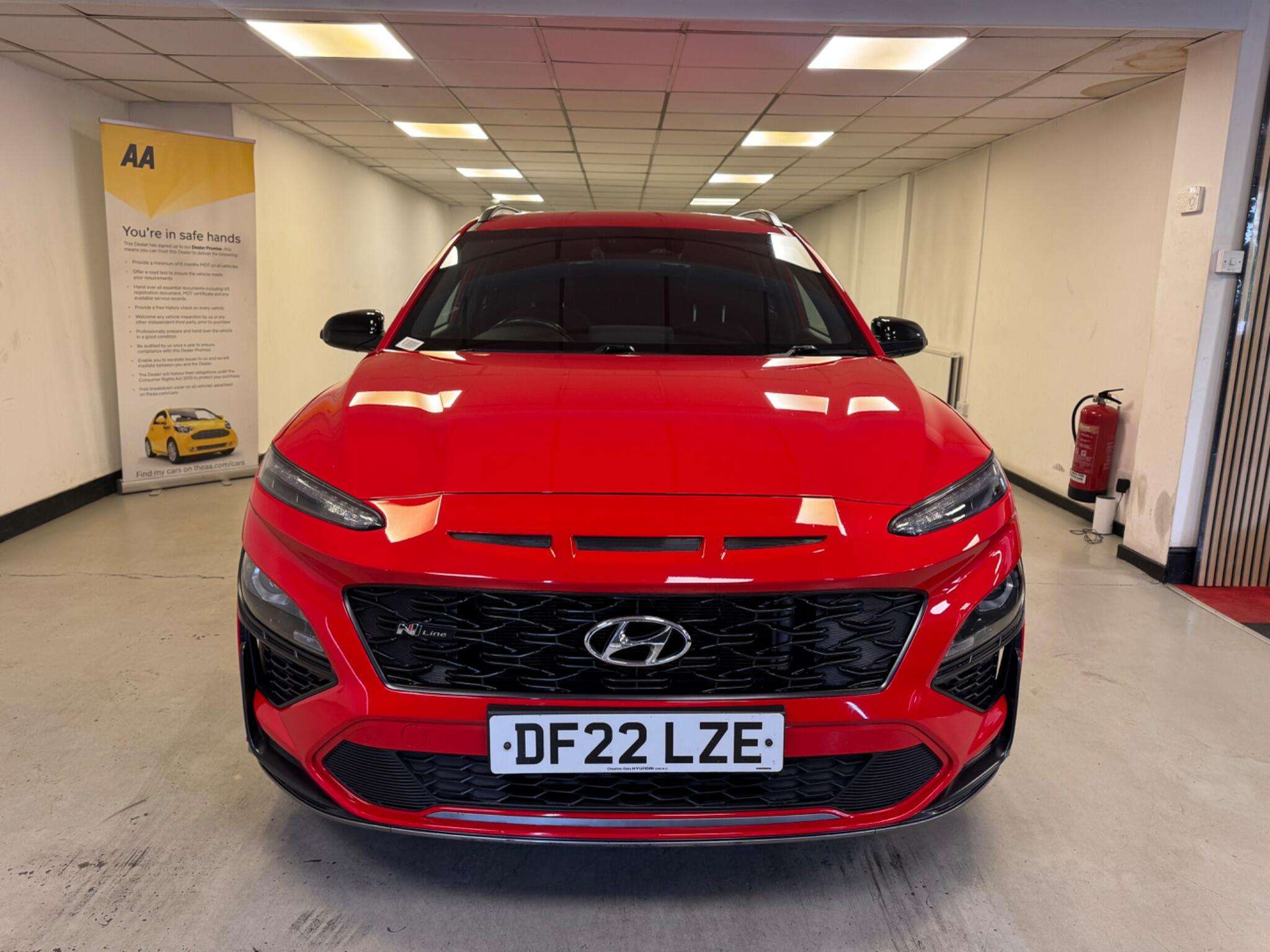A 2022 HYUNDAI KONA 1.0 T-GDi MHEV N Line Euro 6 (s/s) 5dr A 2022 HYUNDAI KONA 1.0 T-GDi MHEV N Line Euro 6 (s/s) 5dr