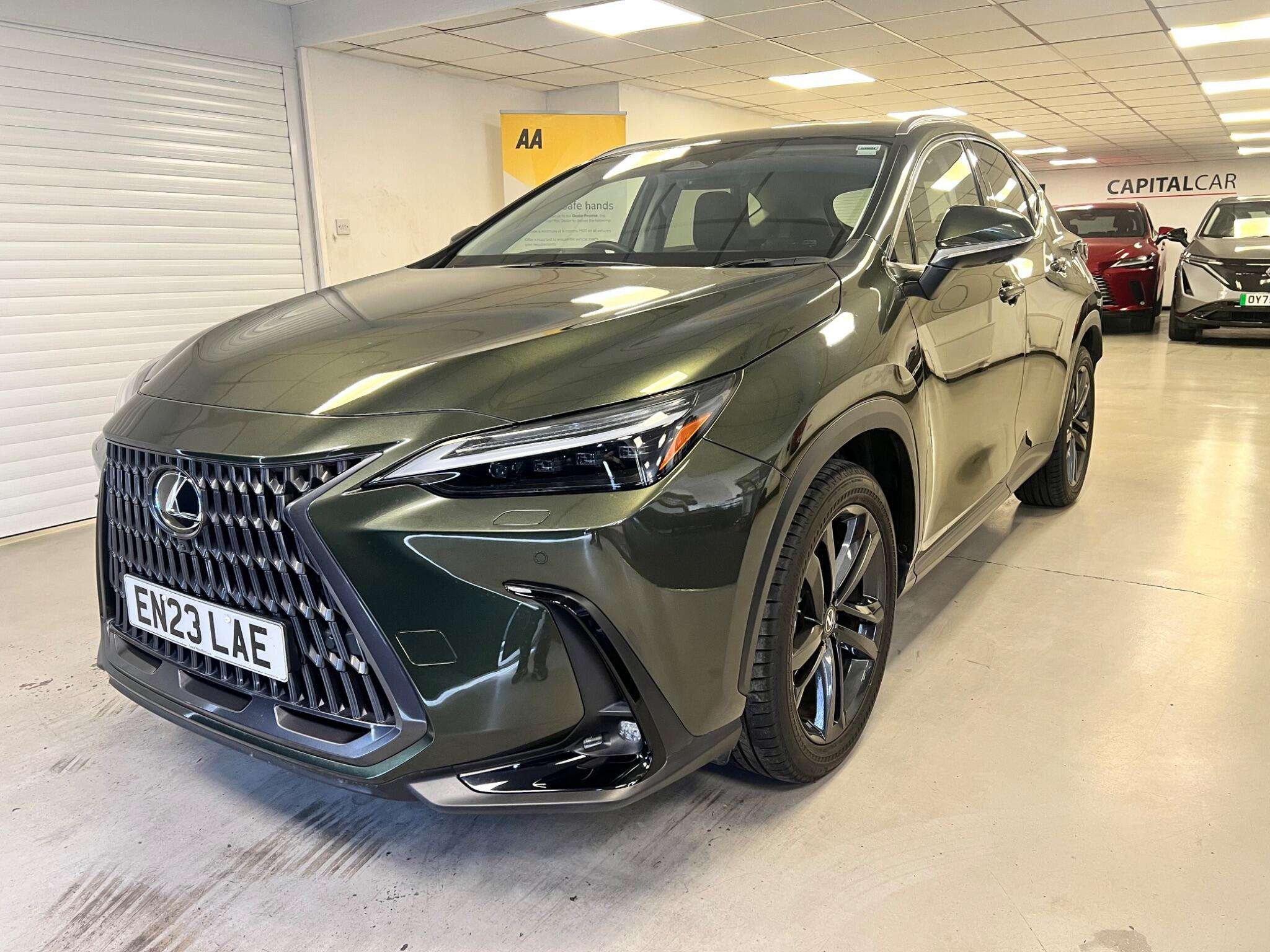 A 2023 LEXUS NX 2.5 450h+ 18.1kWh E-CVT 4WD Euro 6 (s/s) 5dr A 2023 LEXUS NX 2.5 450h+ 18.1kWh E-CVT 4WD Euro 6 (s/s) 5dr