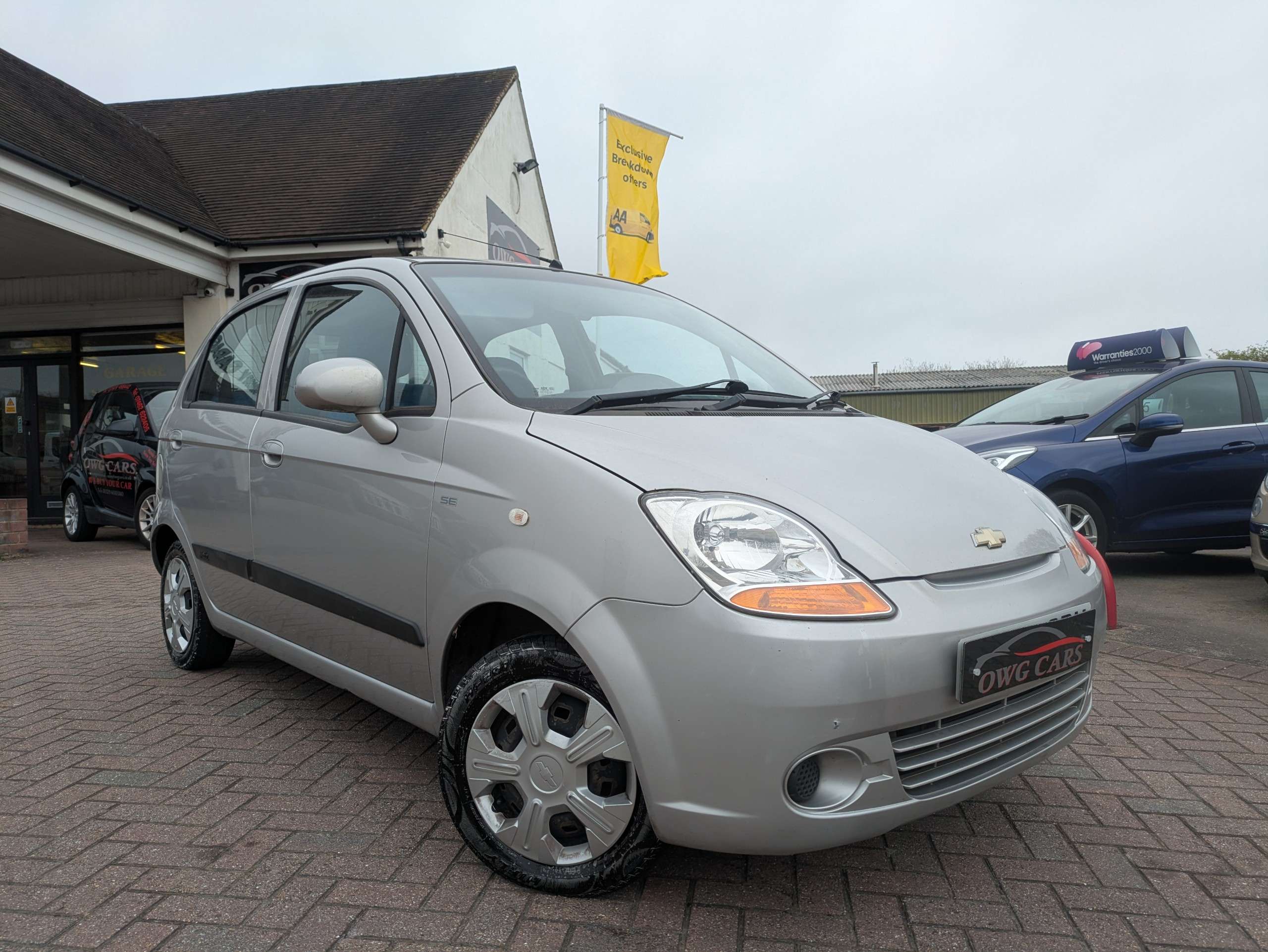A 2008 CHEVROLET MATIZ 0.8 SE Hatchback 5dr Petrol Automatic (132 g/km, 51 bhp) A 2008 CHEVROLET MATIZ 0.8 SE Hatchback 5dr Petrol Automatic (132 g/km, 51 bhp)