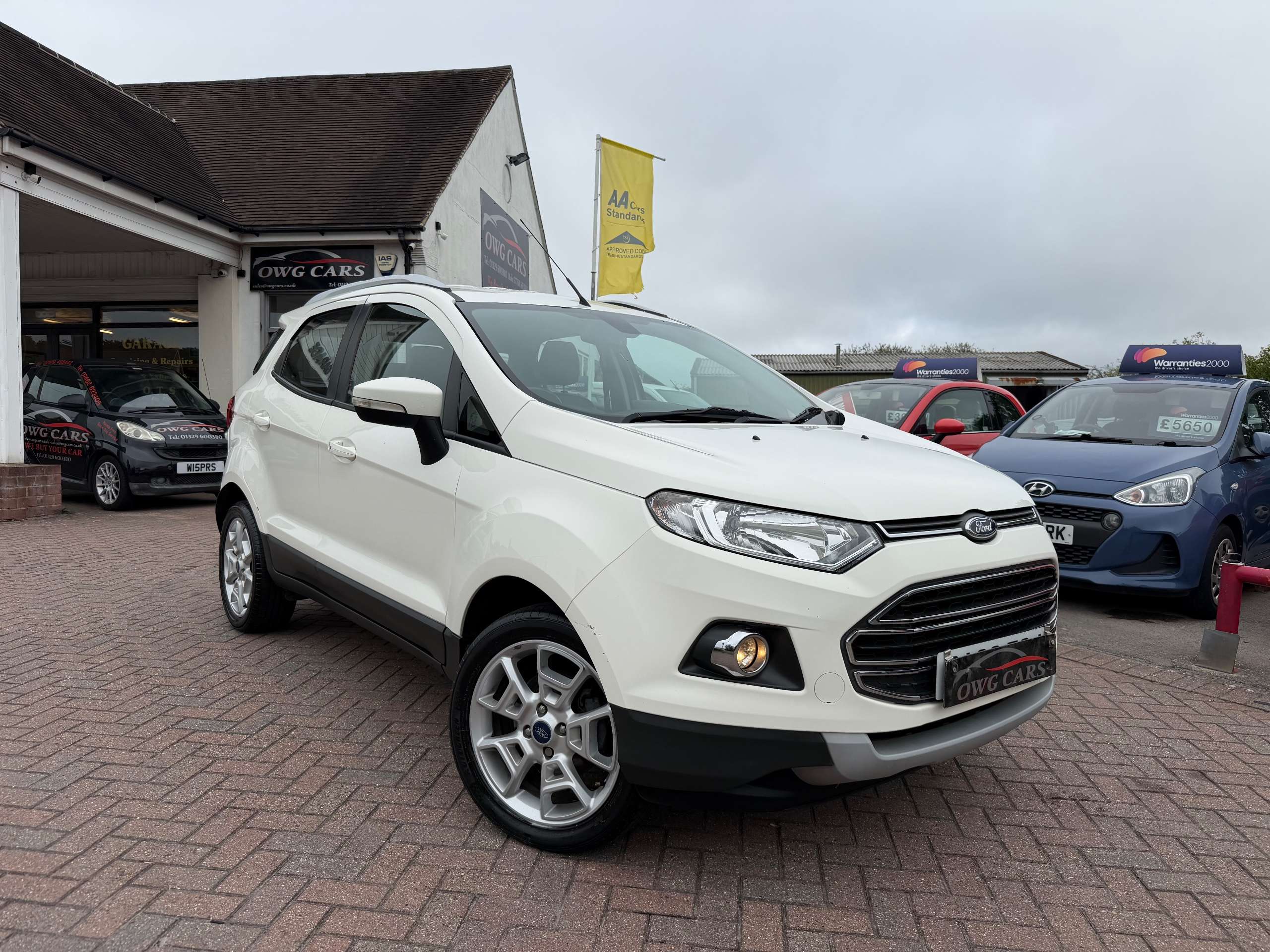 A 2017 FORD ECOSPORT 1.5 Titanium SUV 5dr Petrol Powershift 2WD Euro 5 (112 ps) A 2017 FORD ECOSPORT 1.5 Titanium SUV 5dr Petrol Powershift 2WD Euro 5 (112 ps)