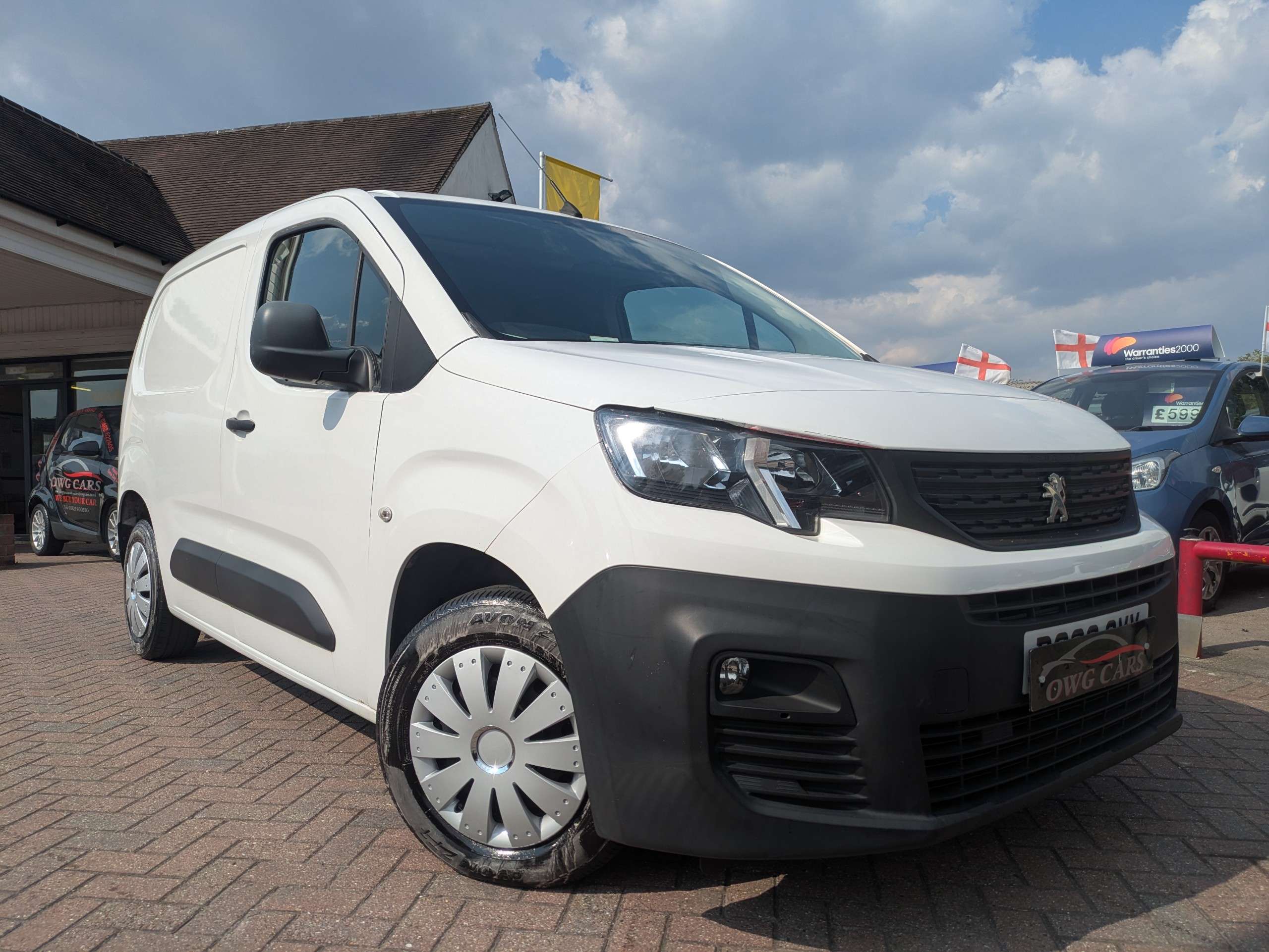 A 2019 PEUGEOT PARTNER 1.6 BlueHDi 650 Professional Standard Panel Van 5dr Diesel Manual SWB Euro 6 (75 bhp) A 2019 PEUGEOT PARTNER 1.6 BlueHDi 650 Professional Standard Panel Van 5dr Diesel Manual SWB Euro 6 (75 bhp)