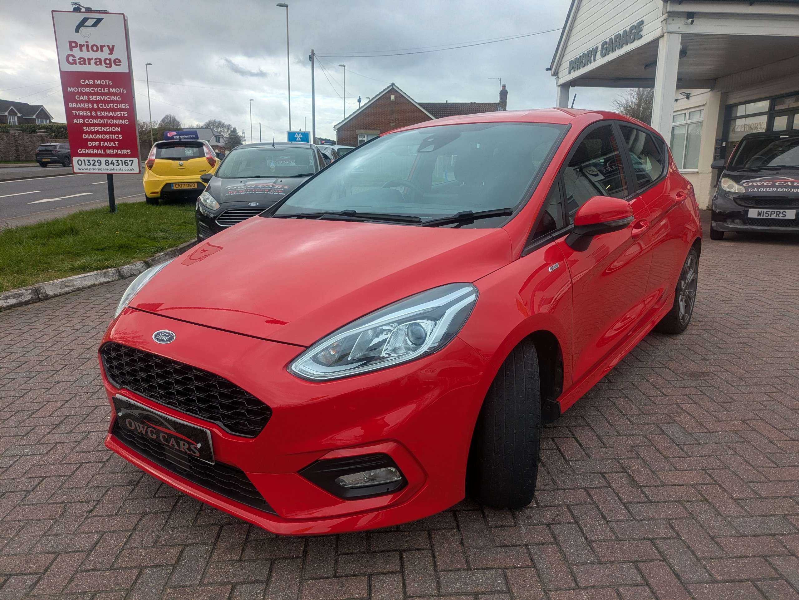 A 2019 FORD FIESTA 1.0T EcoBoost GPF ST-Line Hatchback 5dr Petrol Manual Euro 6 (s/s) (100 ps) A 2019 FORD FIESTA 1.0T EcoBoost GPF ST-Line Hatchback 5dr Petrol Manual Euro 6 (s/s) (100 ps)