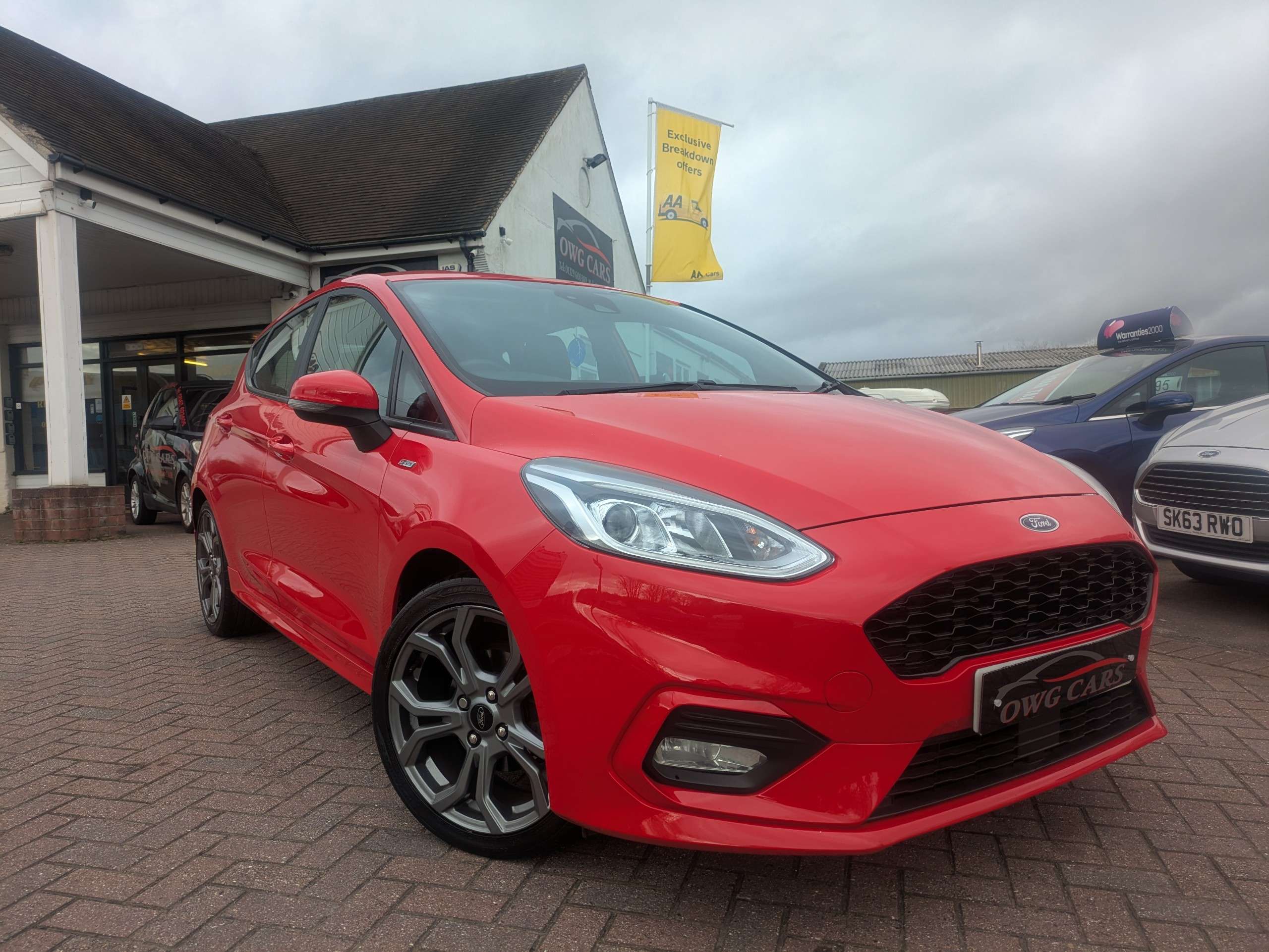 A 2019 FORD FIESTA 1.0T EcoBoost GPF ST-Line Hatchback 5dr Petrol Manual Euro 6 (s/s) (100 ps) A 2019 FORD FIESTA 1.0T EcoBoost GPF ST-Line Hatchback 5dr Petrol Manual Euro 6 (s/s) (100 ps)