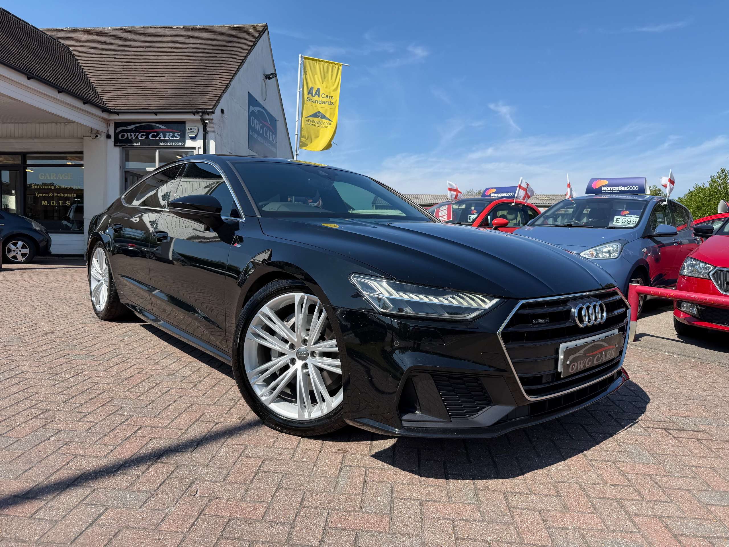 A 2018 AUDI A7 3.0 TDI V6 50 S line Sportback 5dr Diesel Tiptronic quattro Euro 6 (s/s) (286 ps) A 2018 AUDI A7 3.0 TDI V6 50 S line Sportback 5dr Diesel Tiptronic quattro Euro 6 (s/s) (286 ps)