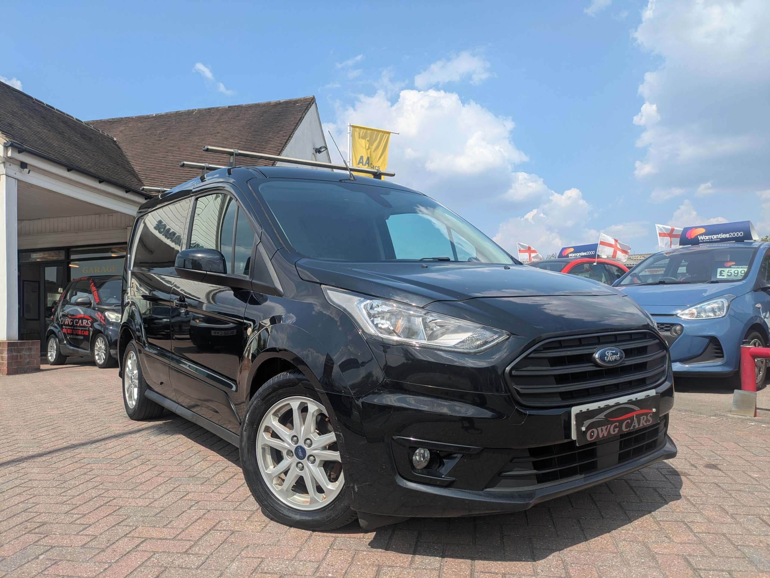A 2018 FORD TRANSIT CONNECT 1.5 200 EcoBlue Limited Panel Van 5dr Diesel Auto L1 Euro 6 (s/s) (120 ps) A 2018 FORD TRANSIT CONNECT 1.5 200 EcoBlue Limited Panel Van 5dr Diesel Auto L1 Euro 6 (s/s) (120 ps)