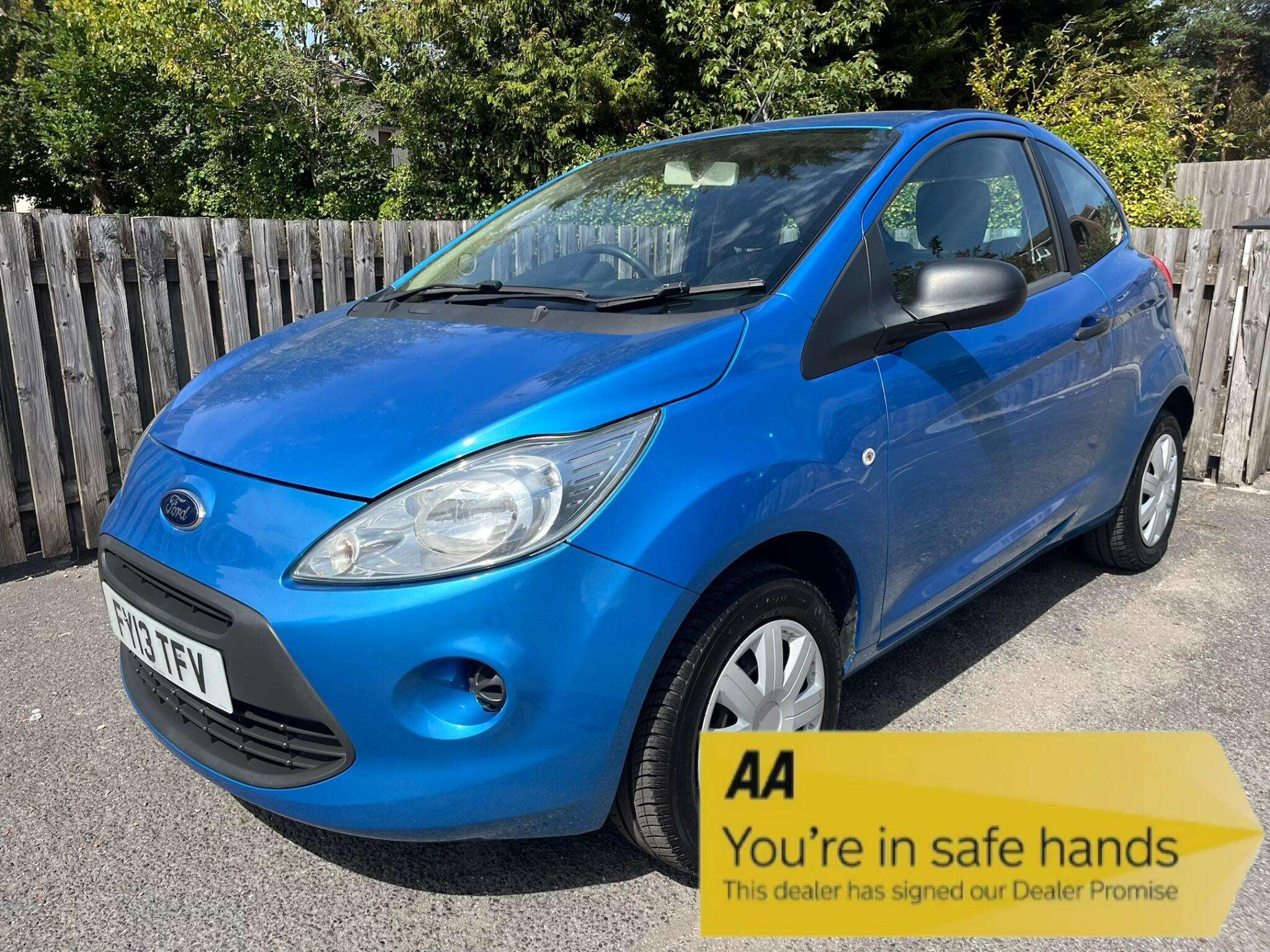 A 2013 FORD KA 1.2 Studio Euro 5 3dr A 2013 FORD KA 1.2 Studio Euro 5 3dr