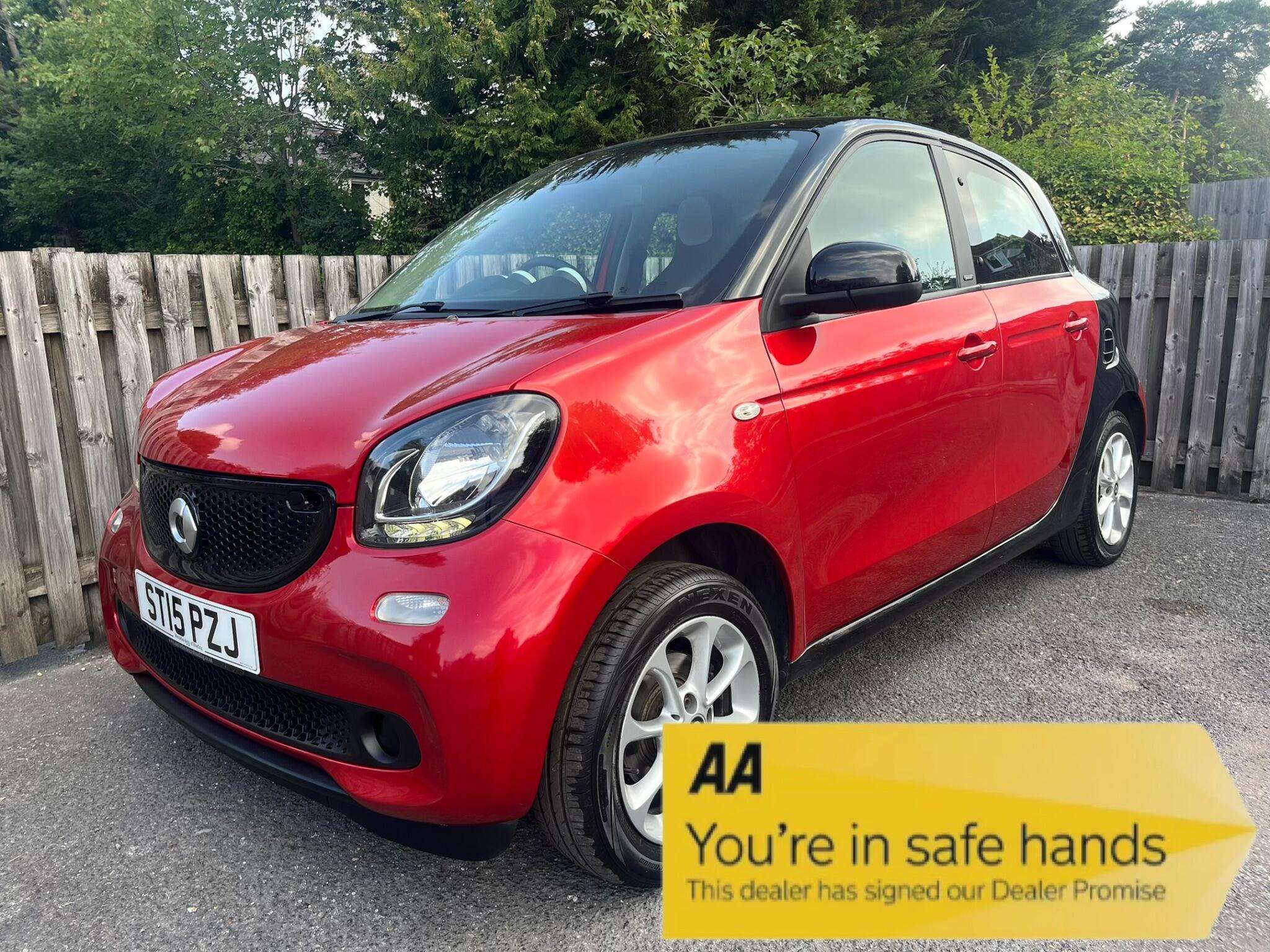 A 2015 SMART FORFOUR 1.0 Passion Euro 6 (s/s) 5dr A 2015 SMART FORFOUR 1.0 Passion Euro 6 (s/s) 5dr