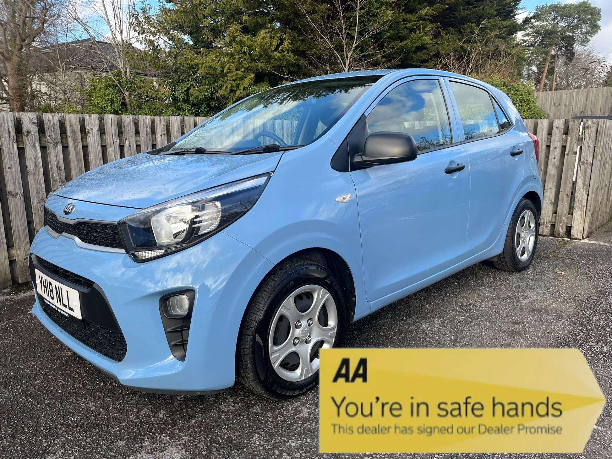 A 2018 KIA PICANTO 1.0 1 Euro 6 5dr A 2018 KIA PICANTO 1.0 1 Euro 6 5dr