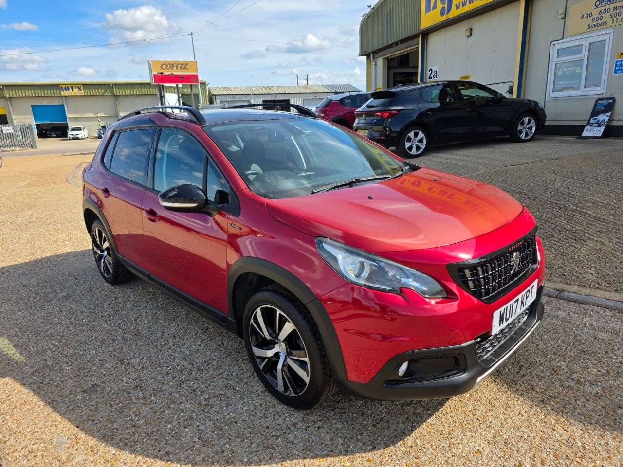 A 2017 PEUGEOT 2008 1.2 PureTech GT Line SUV 5dr Petrol Manual Euro 6 (s/s) (110 ps) A 2017 PEUGEOT 2008 1.2 PureTech GT Line SUV 5dr Petrol Manual Euro 6 (s/s) (110 ps)