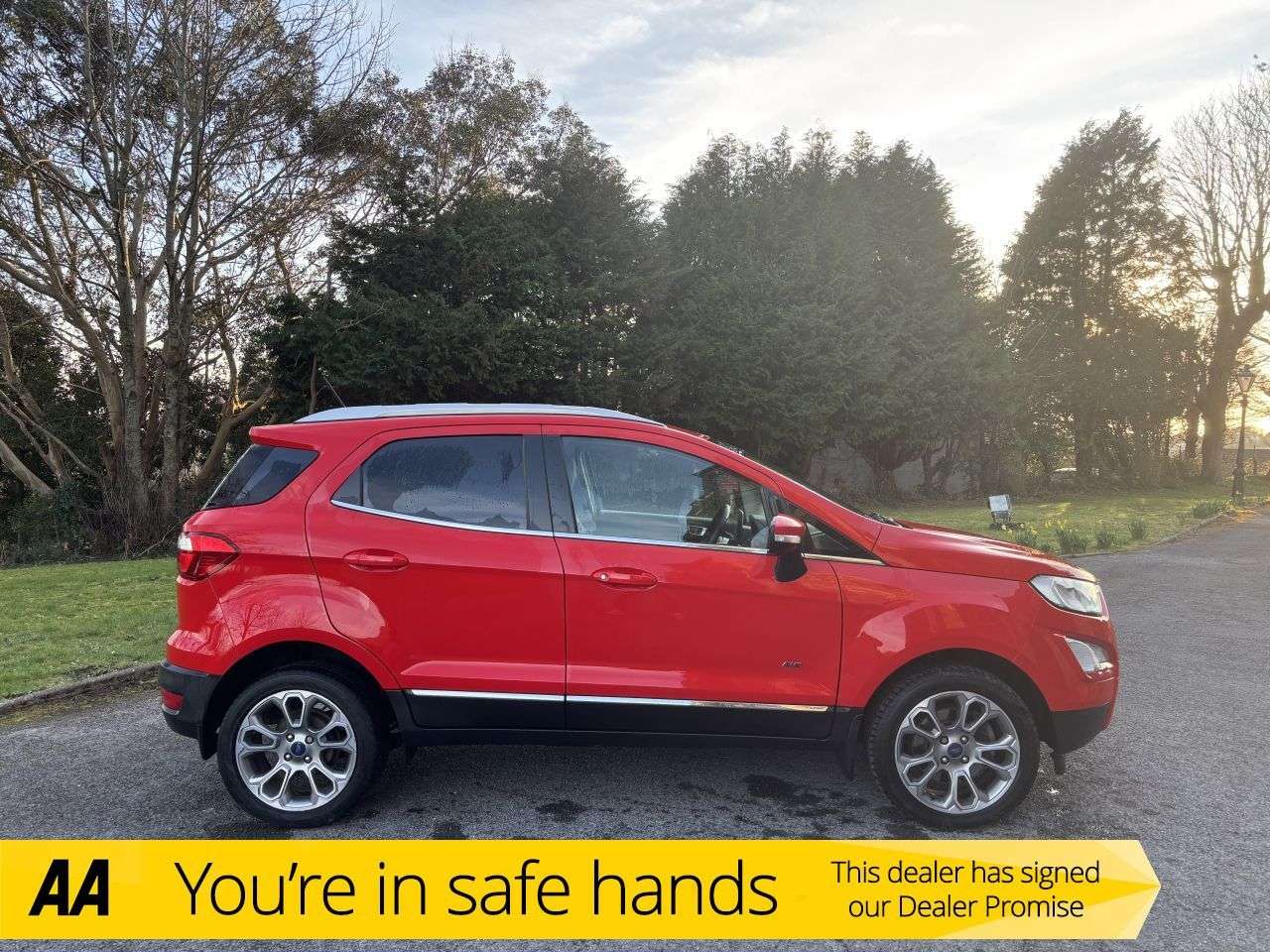 A 2018 FORD ECOSPORT 1.5 EcoBlue Titanium SUV 5dr Diesel Manual AWD Euro 6 (s/s) (125 ps) 5 SERV A 2018 FORD ECOSPORT 1.5 EcoBlue Titanium SUV 5dr Diesel Manual AWD Euro 6 (s/s) (125 ps) 5 SERV