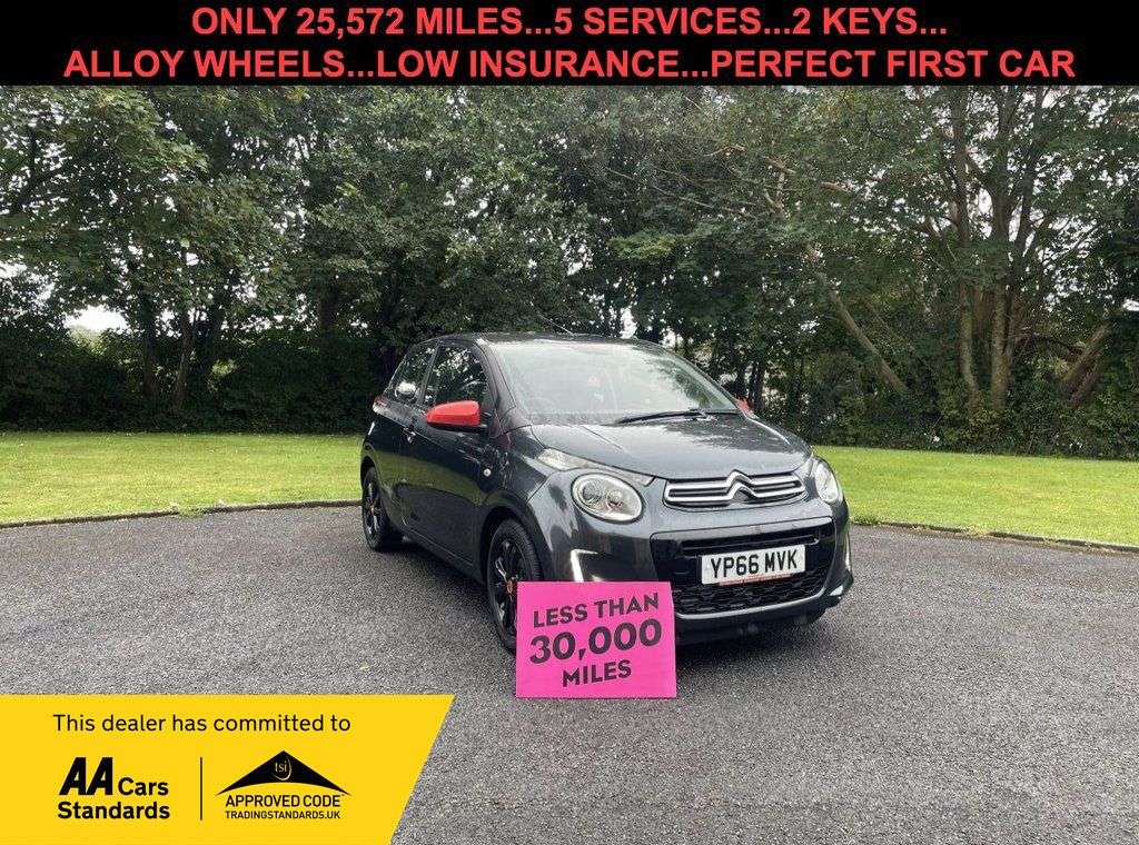 A 2016 CITROEN C1 1.0 VTi Furio Hatchback 3dr Petrol Manual Euro 6 (68 ps) 25,572 MILES...IDE A 2016 CITROEN C1 1.0 VTi Furio Hatchback 3dr Petrol Manual Euro 6 (68 ps) 25,572 MILES...IDE