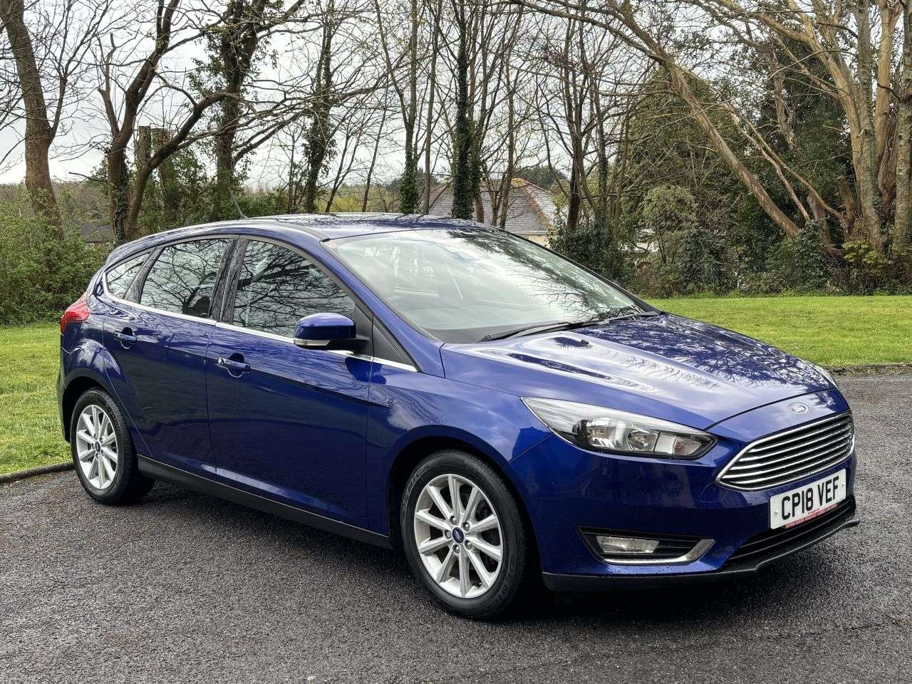 A 2018 FORD FOCUS 1.0T EcoBoost Titanium Hatchback 5dr Petrol Manual Euro 6 (s/s) (125 ps) A 2018 FORD FOCUS 1.0T EcoBoost Titanium Hatchback 5dr Petrol Manual Euro 6 (s/s) (125 ps)