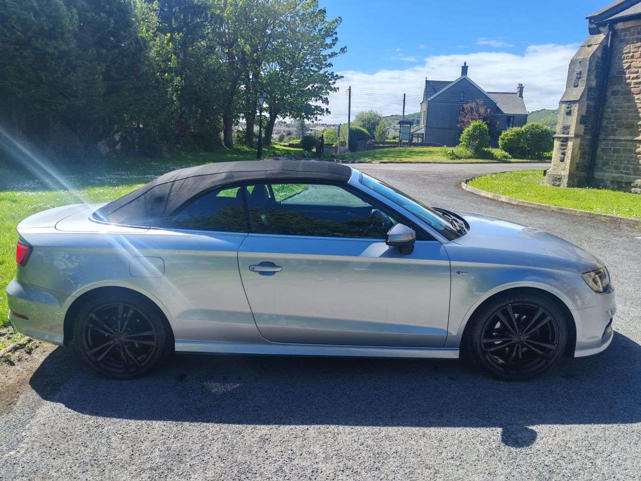 A 2015 AUDI A3 CABRIOLET 1.4 TFSI CoD S line Convertible 2dr Petrol Manual Euro 6 (s/s) (150 ps) A 2015 AUDI A3 CABRIOLET 1.4 TFSI CoD S line Convertible 2dr Petrol Manual Euro 6 (s/s) (150 ps)