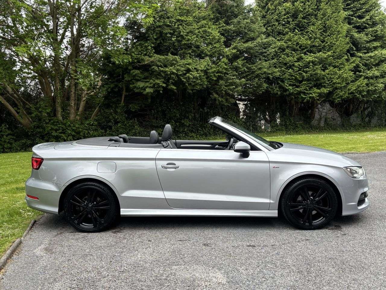A 2015 AUDI A3 CABRIOLET 1.4 TFSI CoD S line Convertible 2dr Petrol Manual Euro 6 (s/s) (150 ps) A 2015 AUDI A3 CABRIOLET 1.4 TFSI CoD S line Convertible 2dr Petrol Manual Euro 6 (s/s) (150 ps)