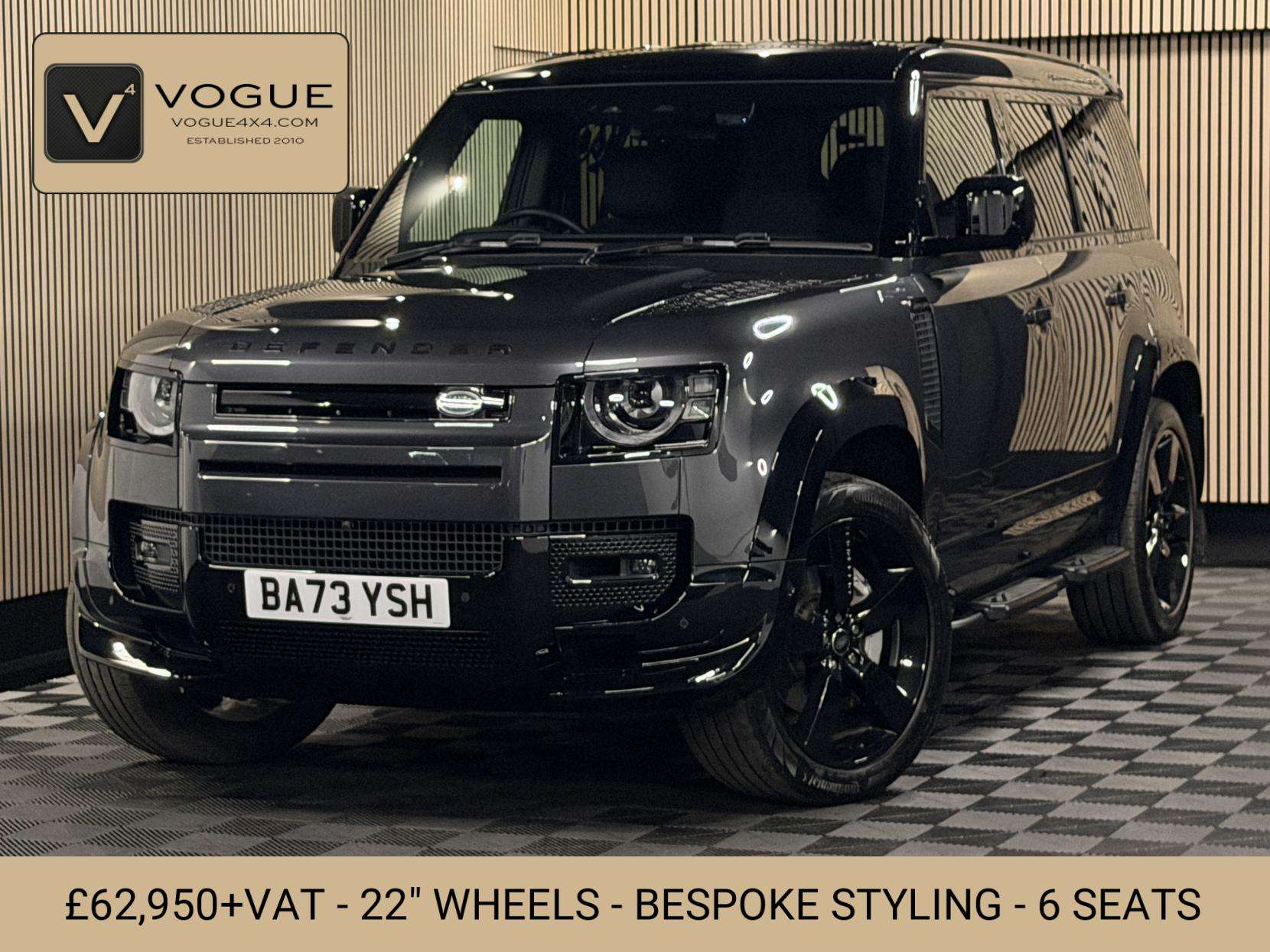 A 2023 LAND ROVER DEFENDER 110 3.0 D300 MHEV X-Dynamic HSE Hard Top SUV 5dr Diesel Auto 4WD MWB Euro 6 (s/s) (300 ps) A 2023 LAND ROVER DEFENDER 110 3.0 D300 MHEV X-Dynamic HSE Hard Top SUV 5dr Diesel Auto 4WD MWB Euro 6 (s/s) (300 ps)