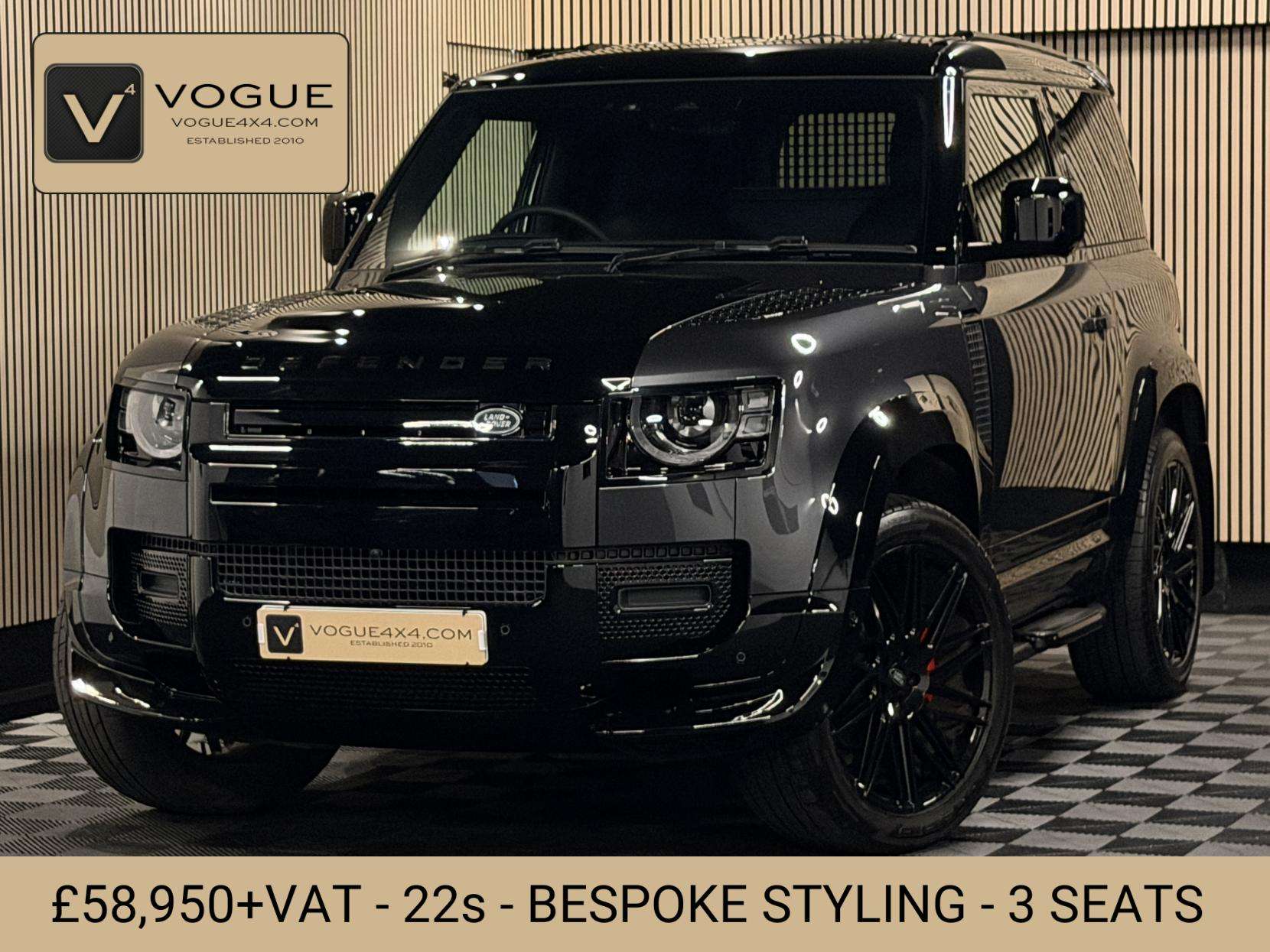 A 2025 LAND ROVER DEFENDER 90 3.0 D250 MHEV S Hard Top SUV 3dr Diesel Auto 4WD SWB Euro 6 (s/s) (250 ps) A 2025 LAND ROVER DEFENDER 90 3.0 D250 MHEV S Hard Top SUV 3dr Diesel Auto 4WD SWB Euro 6 (s/s) (250 ps)