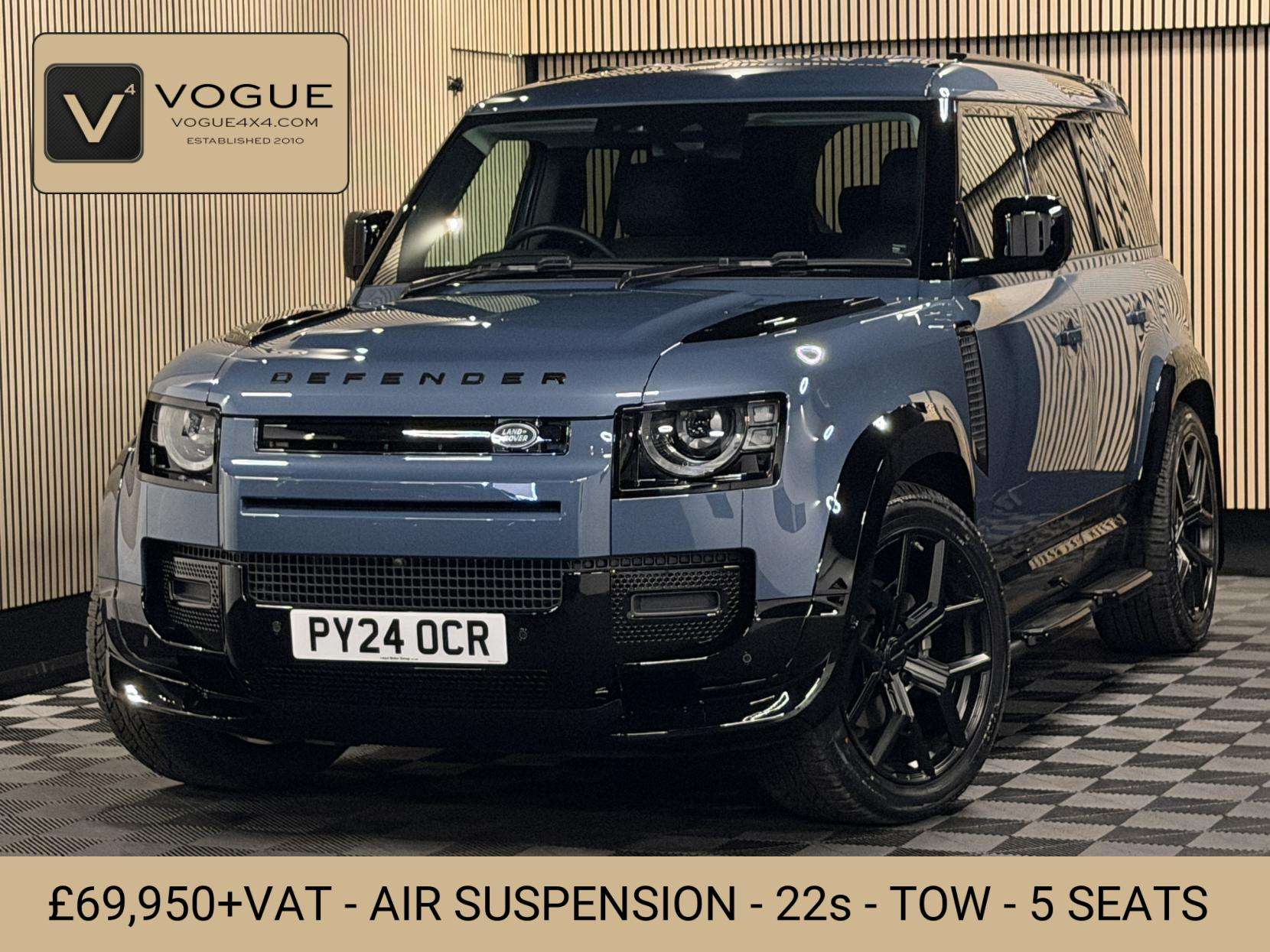 A 2024 LAND ROVER DEFENDER 110 3.0 D250 MHEV SE Hard Top SUV 5dr Diesel Auto 4WD MWB Euro 6 (s/s) (250 ps) A 2024 LAND ROVER DEFENDER 110 3.0 D250 MHEV SE Hard Top SUV 5dr Diesel Auto 4WD MWB Euro 6 (s/s) (250 ps)