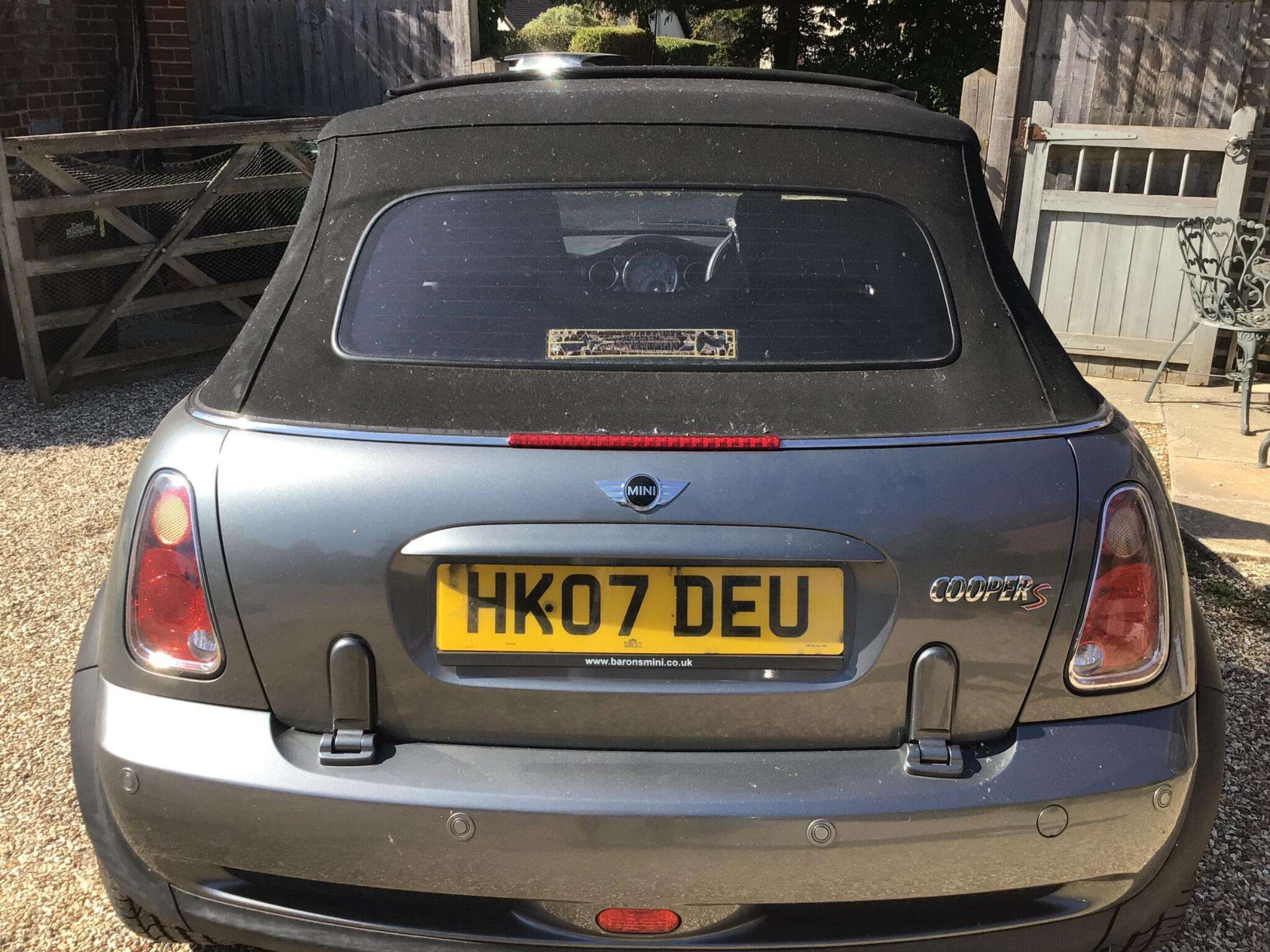 A 2007 MINI CONVERTIBLE 1.6 Cooper S Euro 4 2dr A 2007 MINI CONVERTIBLE 1.6 Cooper S Euro 4 2dr