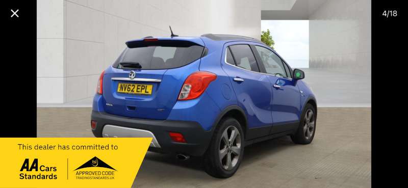 2012 VAUXHALL MOKKA 2012 VAUXHALL MOKKA