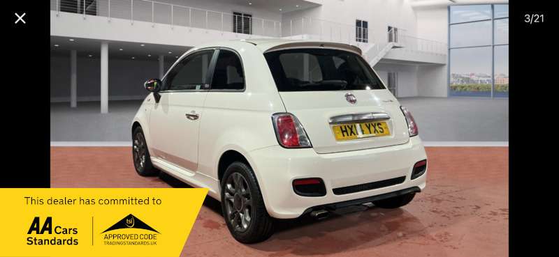 A 2014 FIAT 500 TWINAIR S 3DR A 2014 FIAT 500 TWINAIR S 3DR